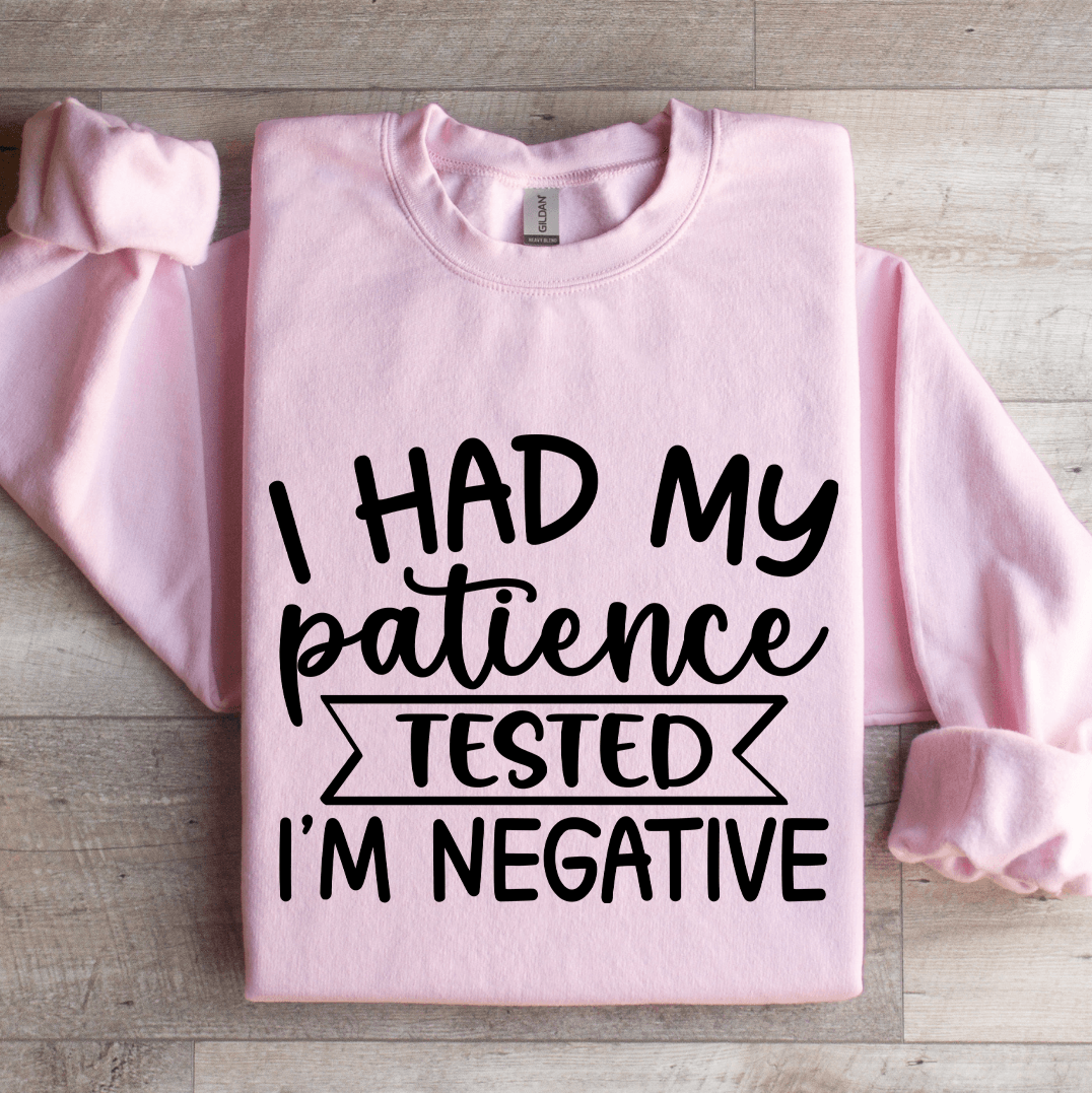 I Had My Patience Tested Sweatshirt 3