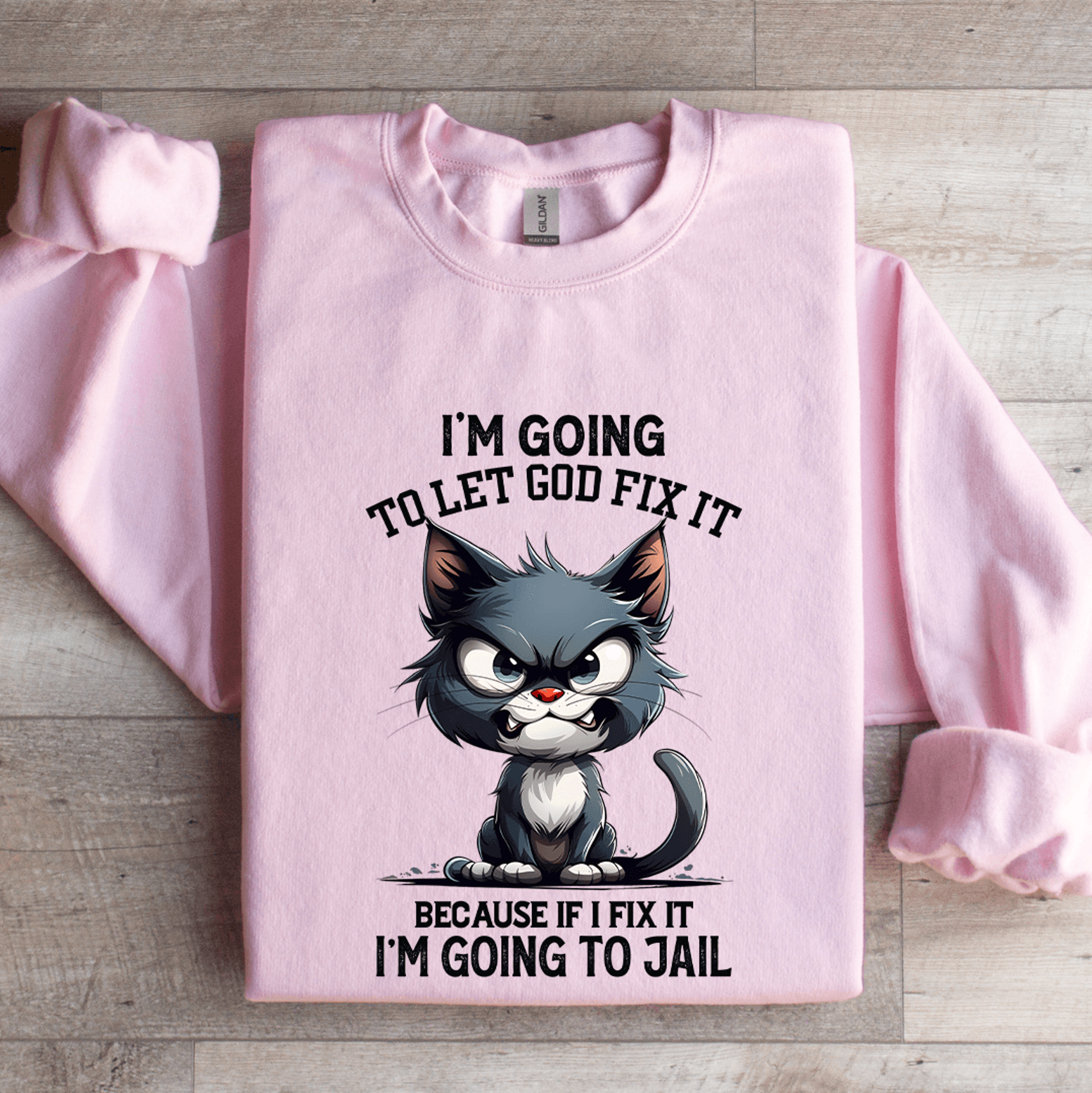 Im Going To Let God Fix It Sweatshirt 3