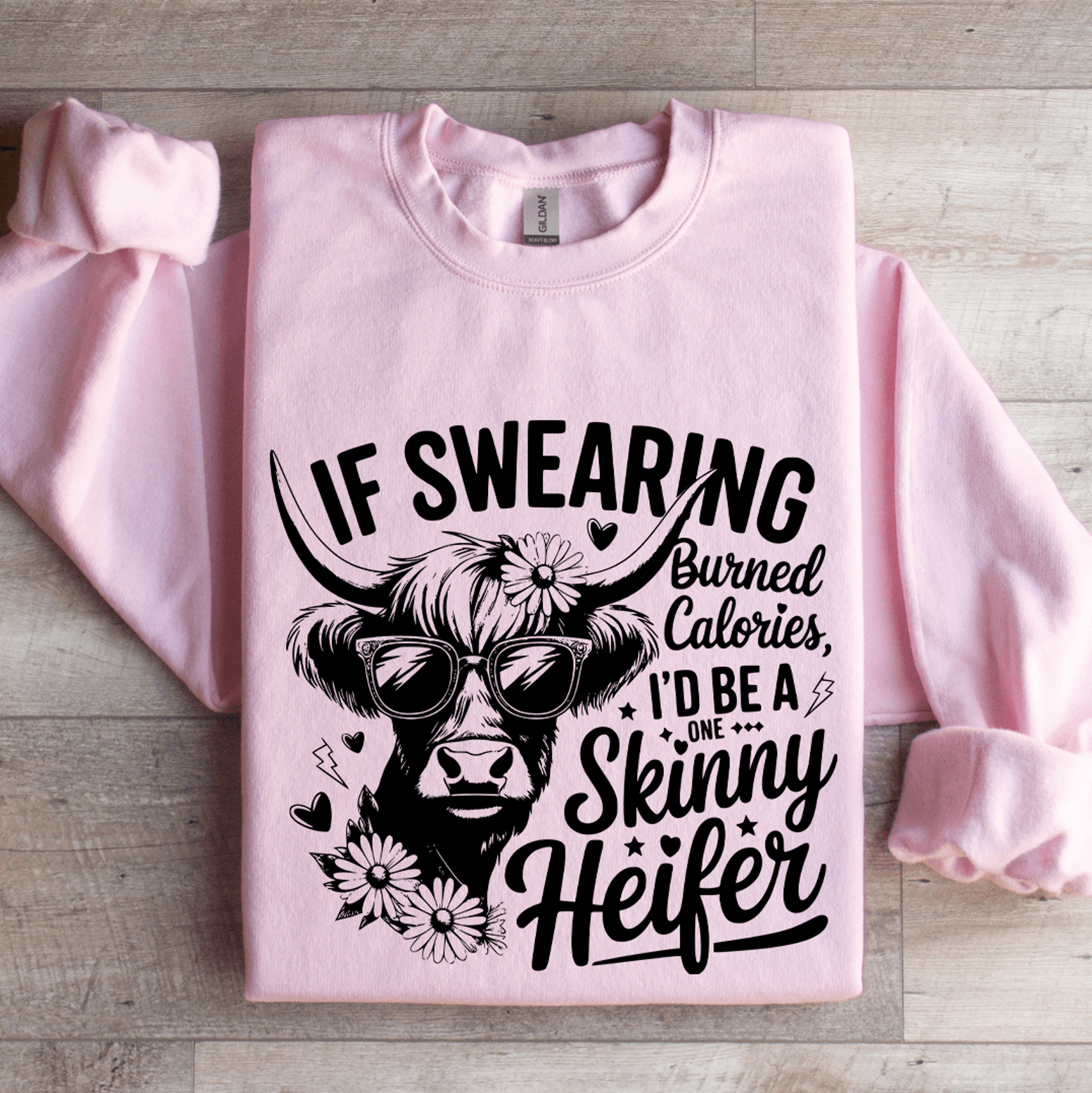 If Swearing Burned Calories Sweatshirt 3