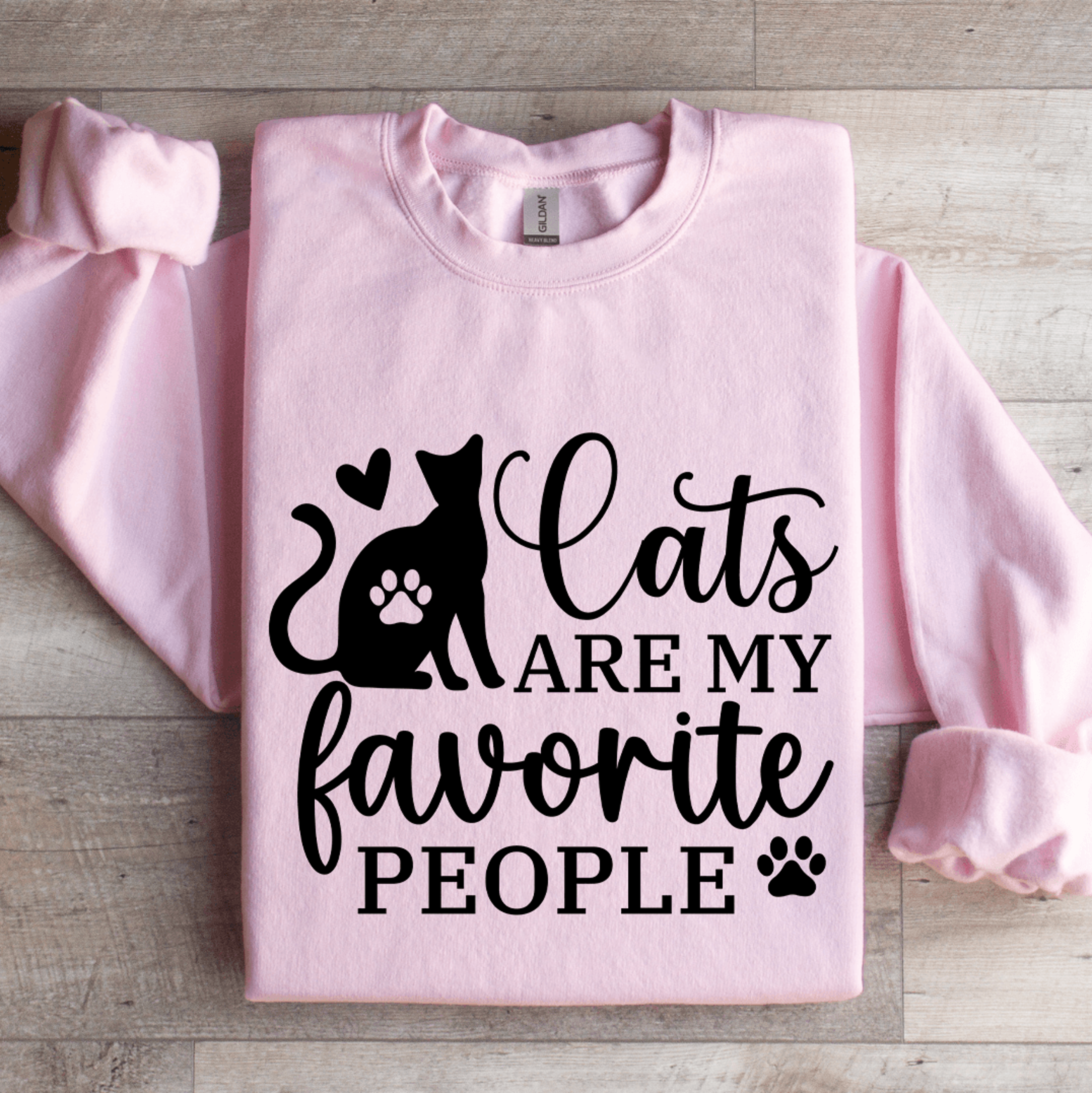 Cats Are My Favorite People Sweatshirt 4