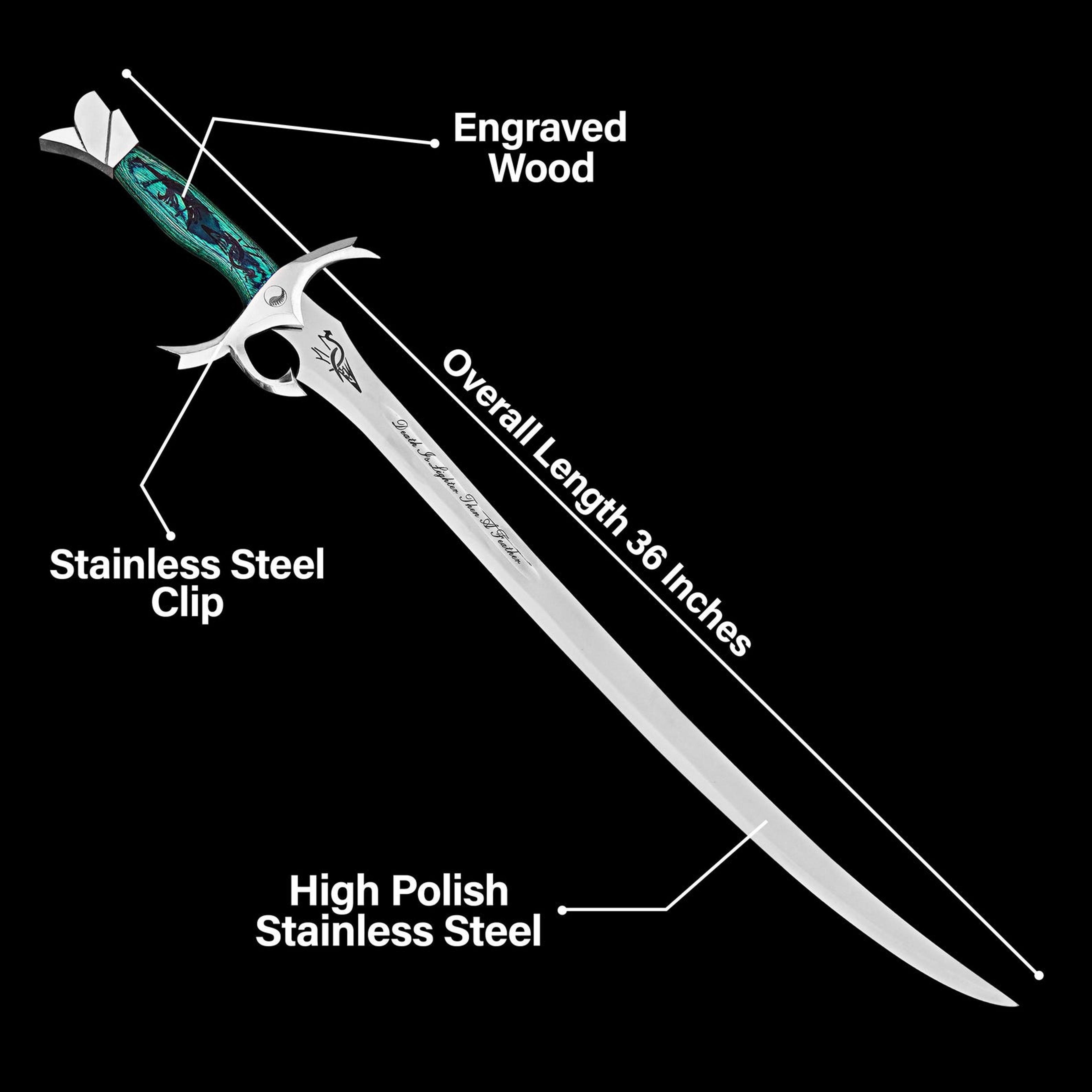 HandForged Wheel Of Time Sword  Viking Buster Blade  Collectors Edition Wedding Gift Cosplay Gift F