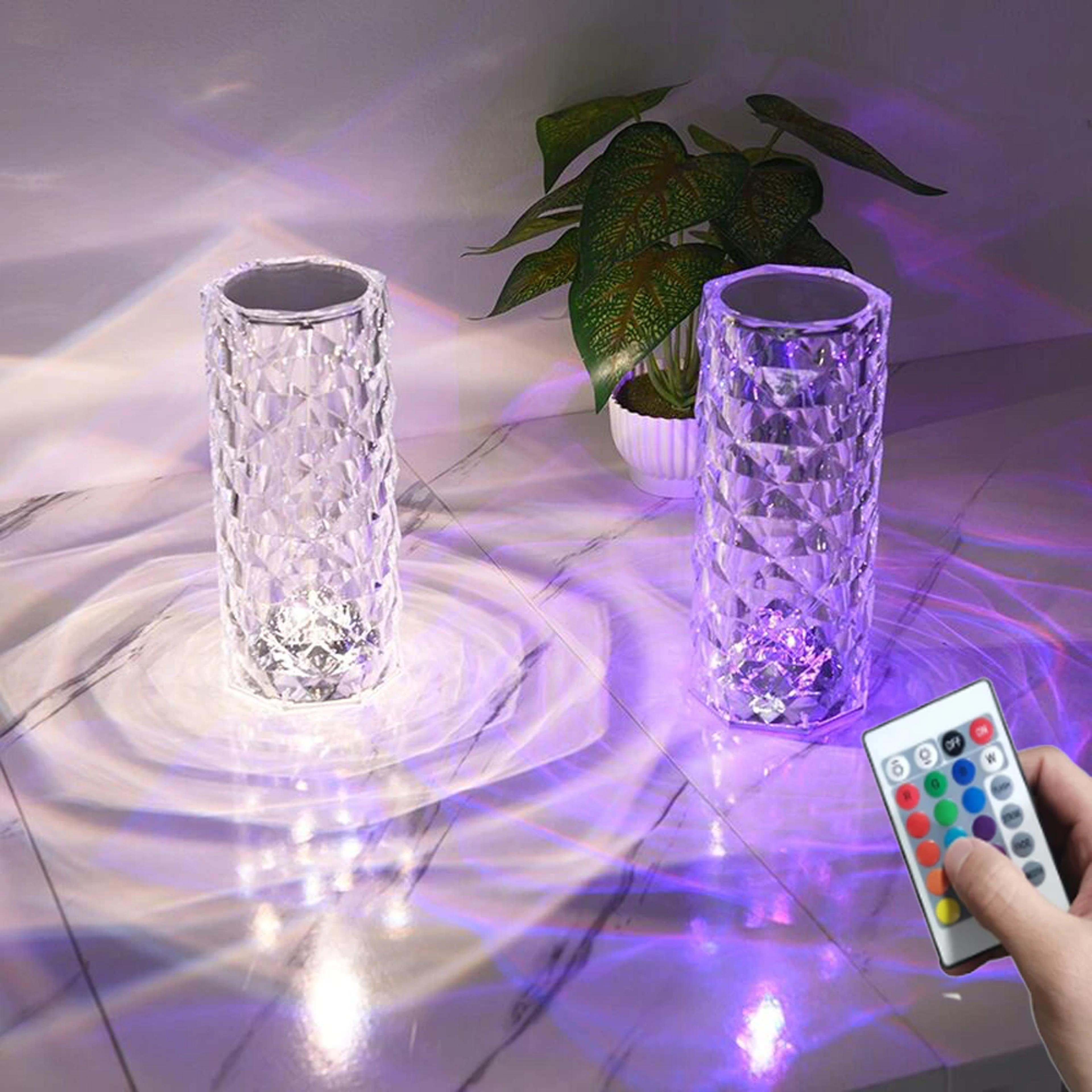 Crystal Color Changing Touch Operated + Remote Control Lamp 3