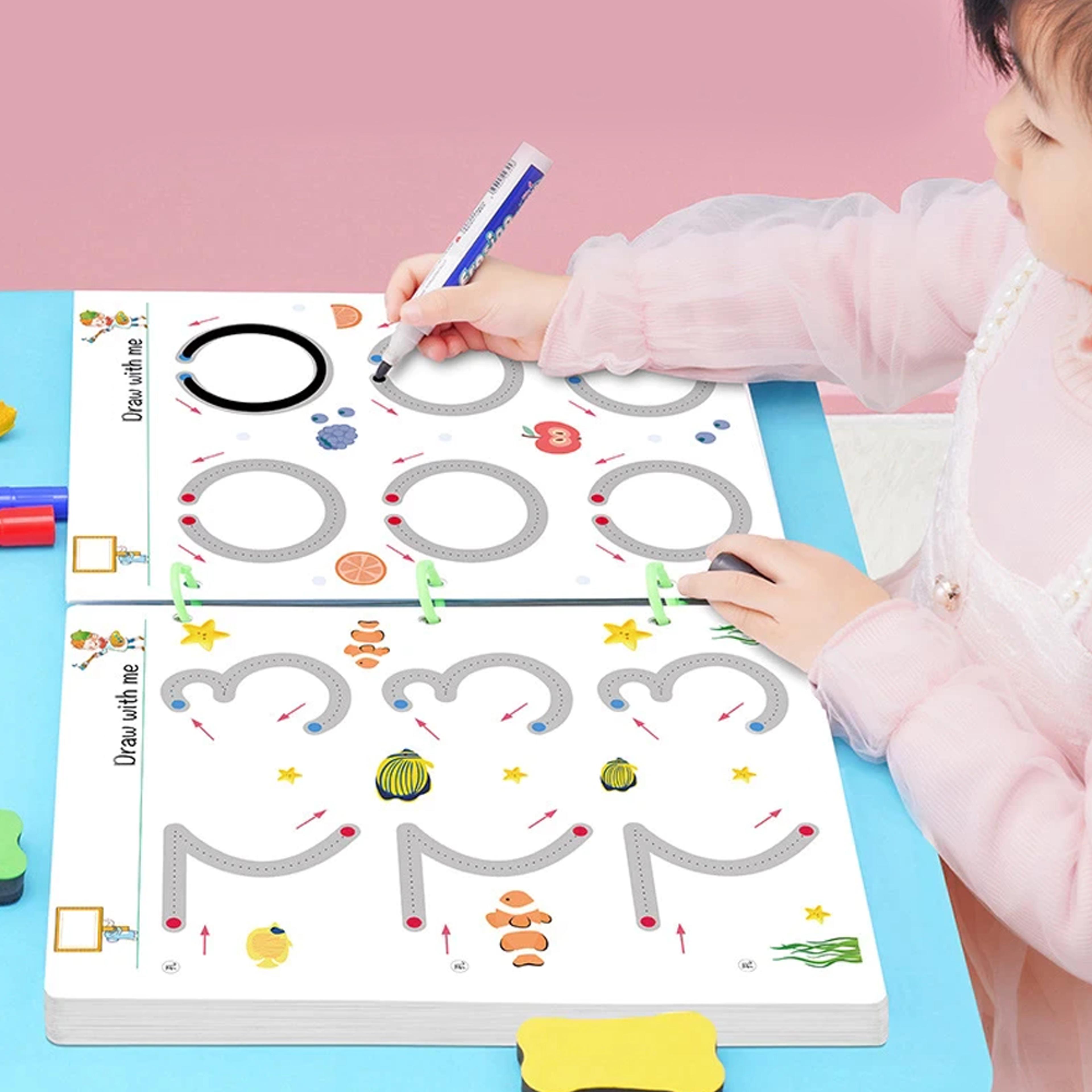 magical tracing workbook for toddlers - fun & educational
