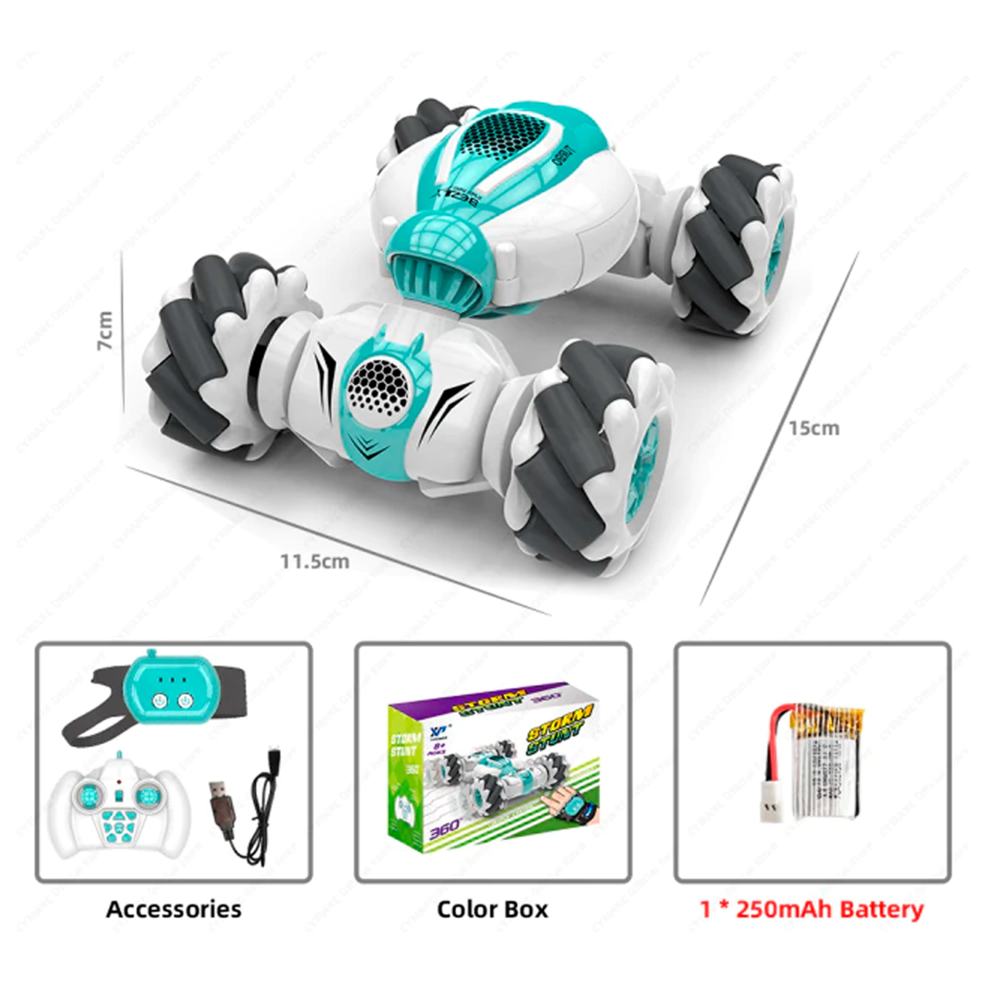 RC Hand Gesture Storm Stunt Pro 2.0 Green