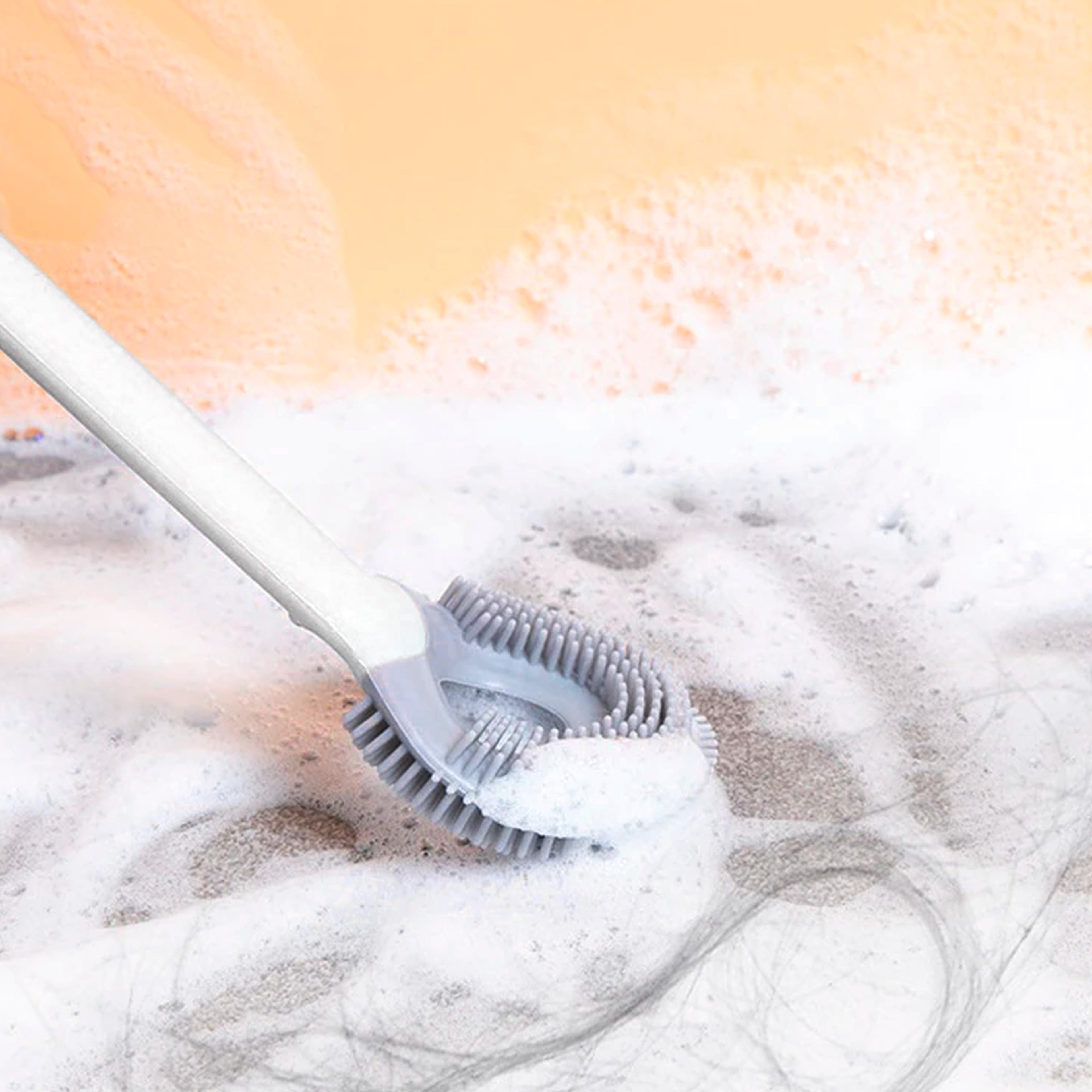 lollipop style silicone toilet wall-mounted cleaning tools