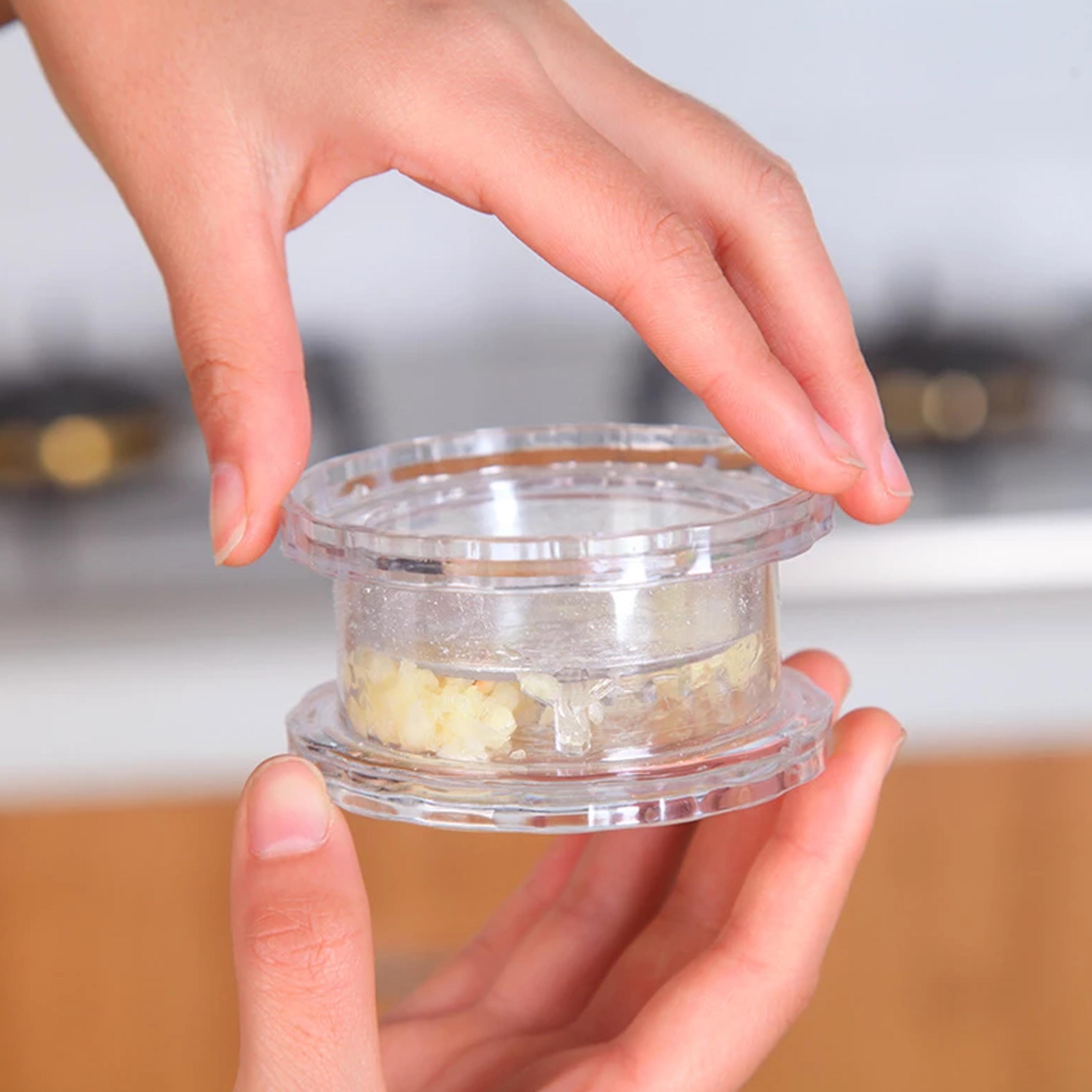 garlic twist handheld garlic chopper and mincer kitchen gadget