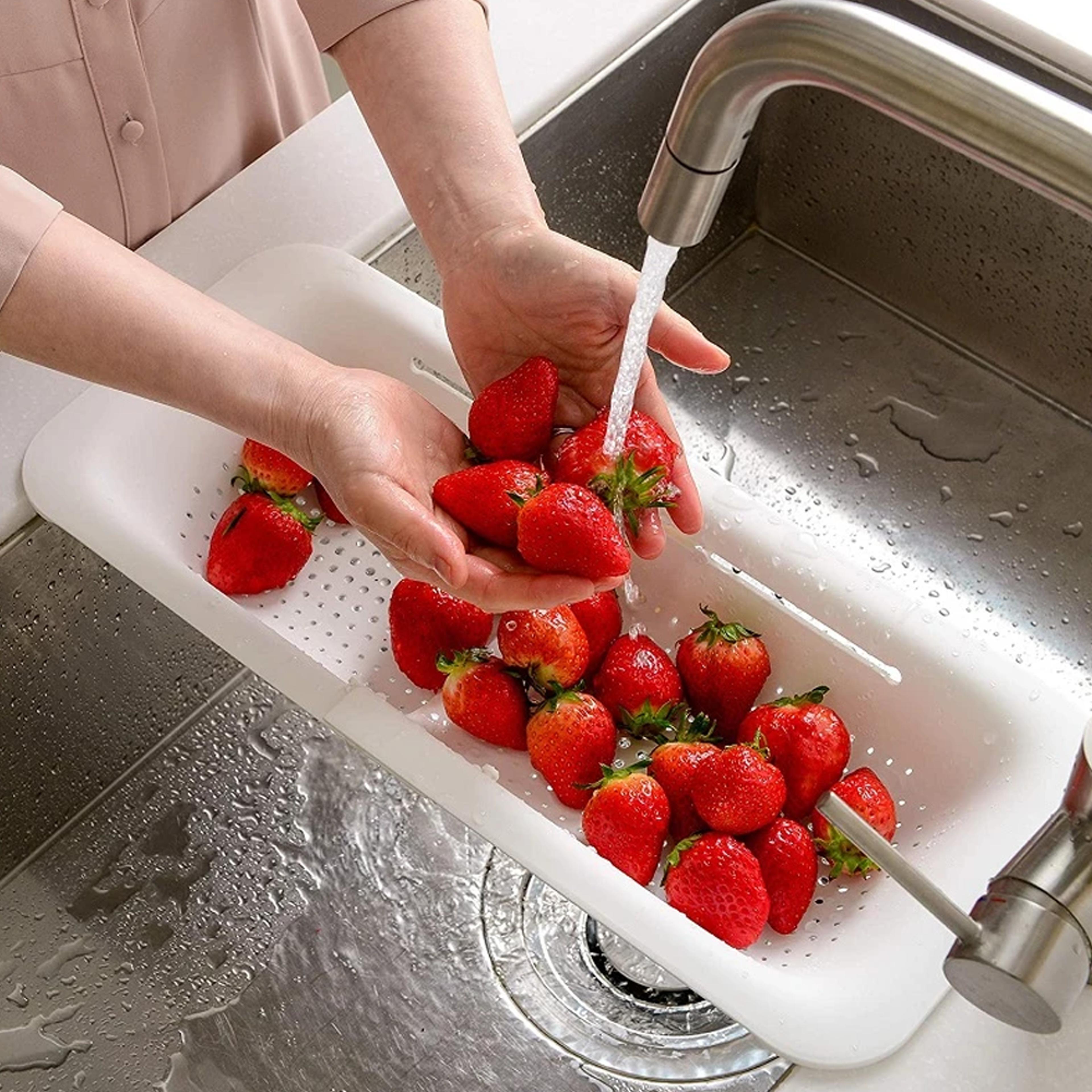 retractable sink drain basket
