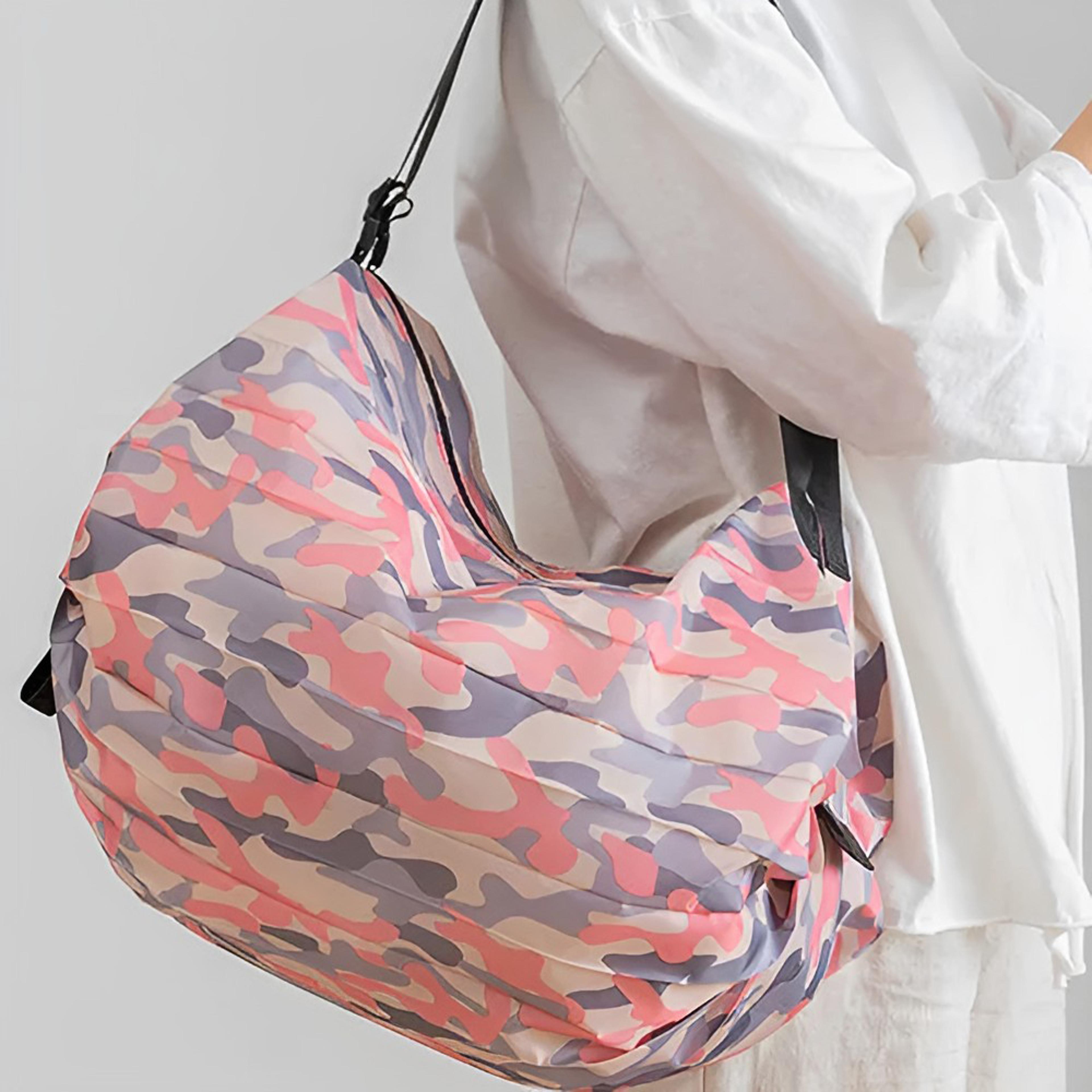 foldable travel one-shoulder portable shopping bag