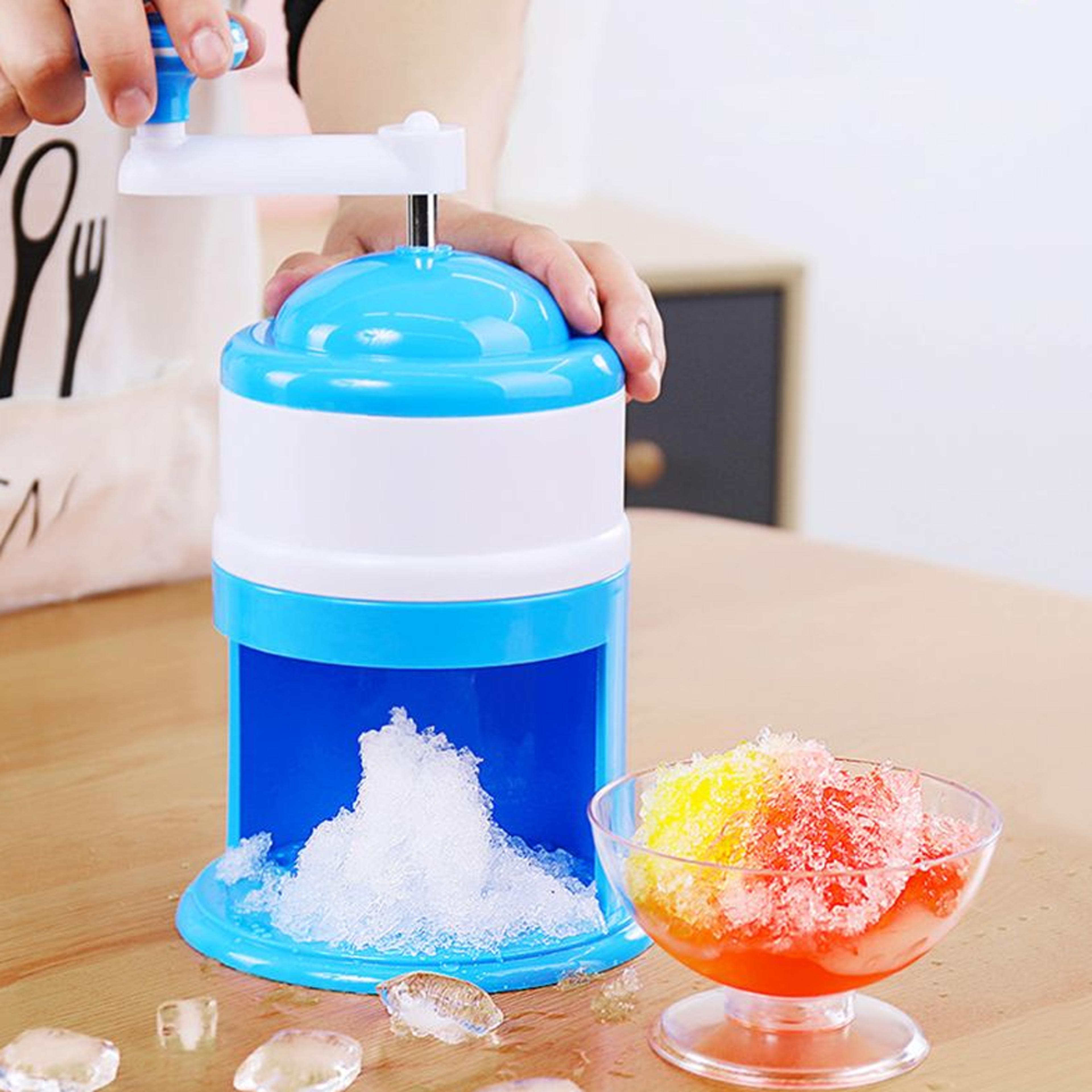 portable shaved ice crusher