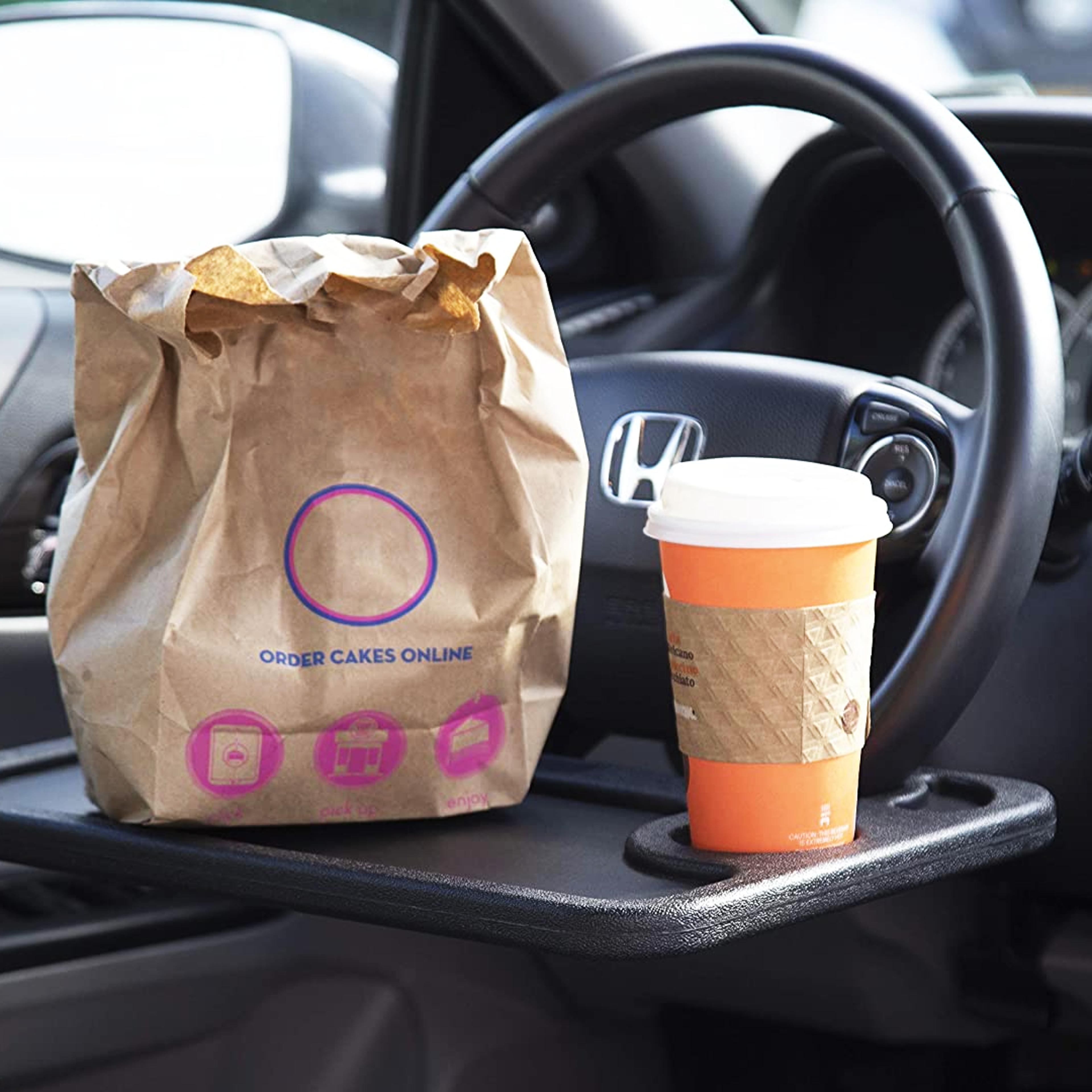 car steering wheel tray for laptop & food