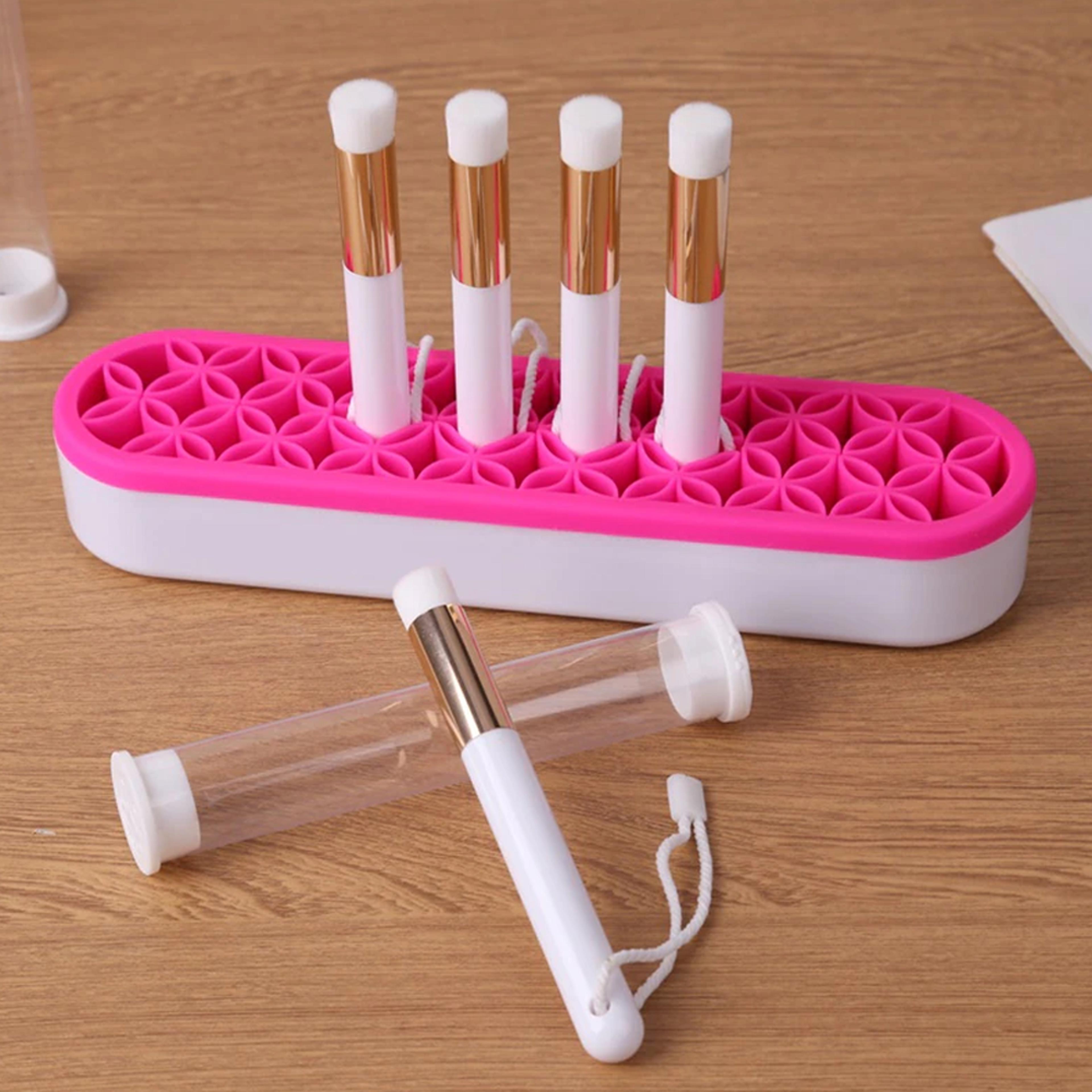 silicone make up brush holder / organizer