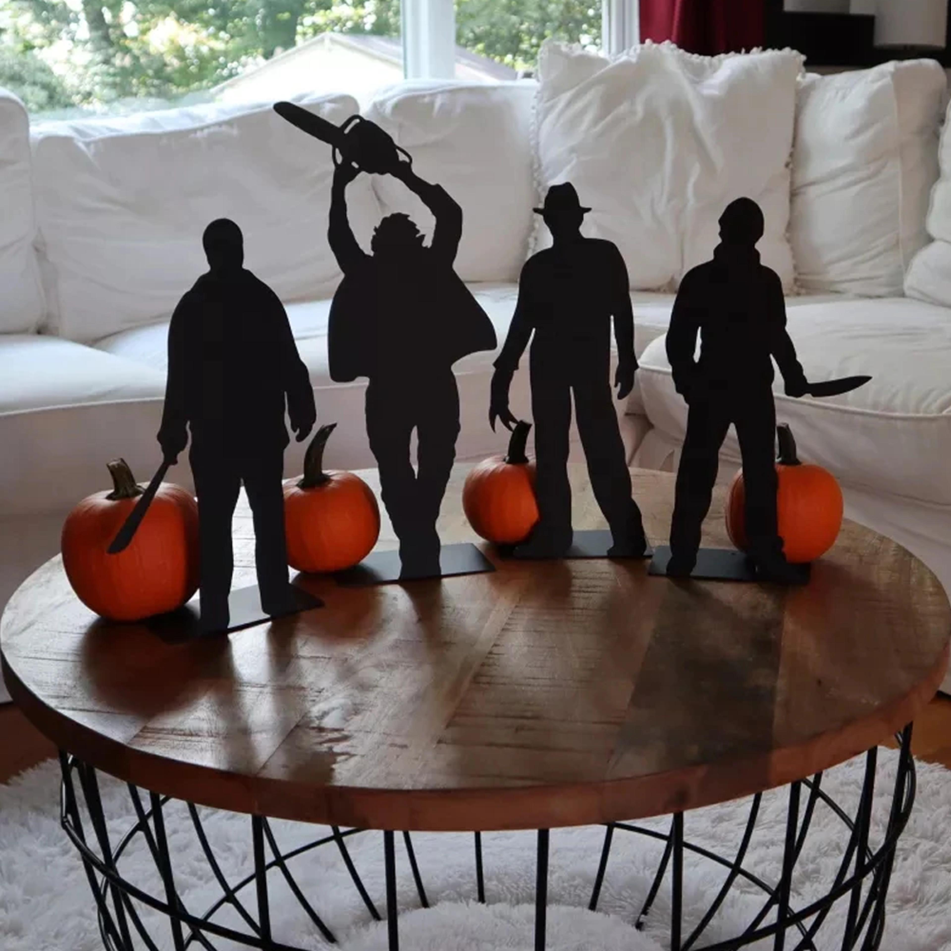 halloween shadow figures