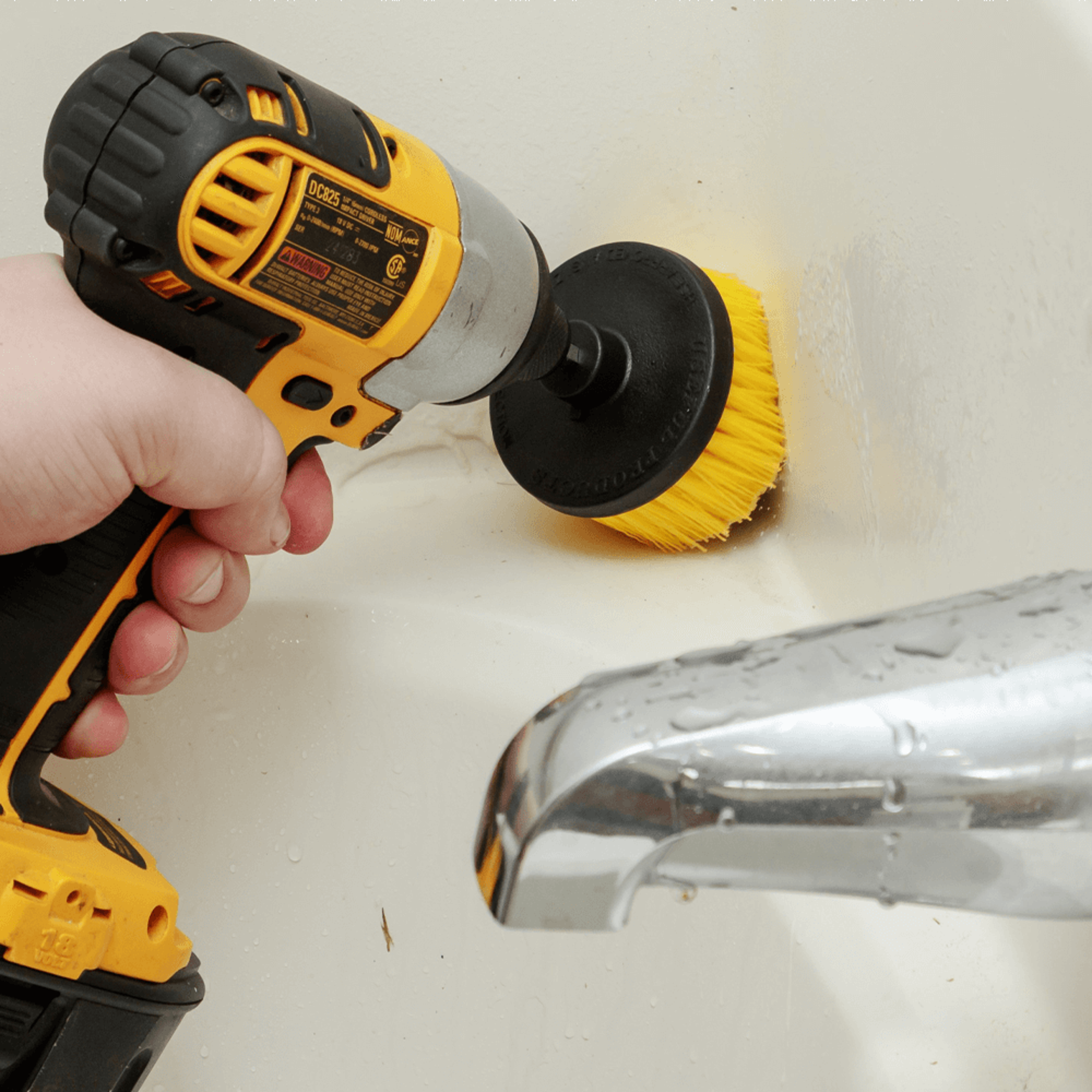 drill brush scrubber - 3 piece set