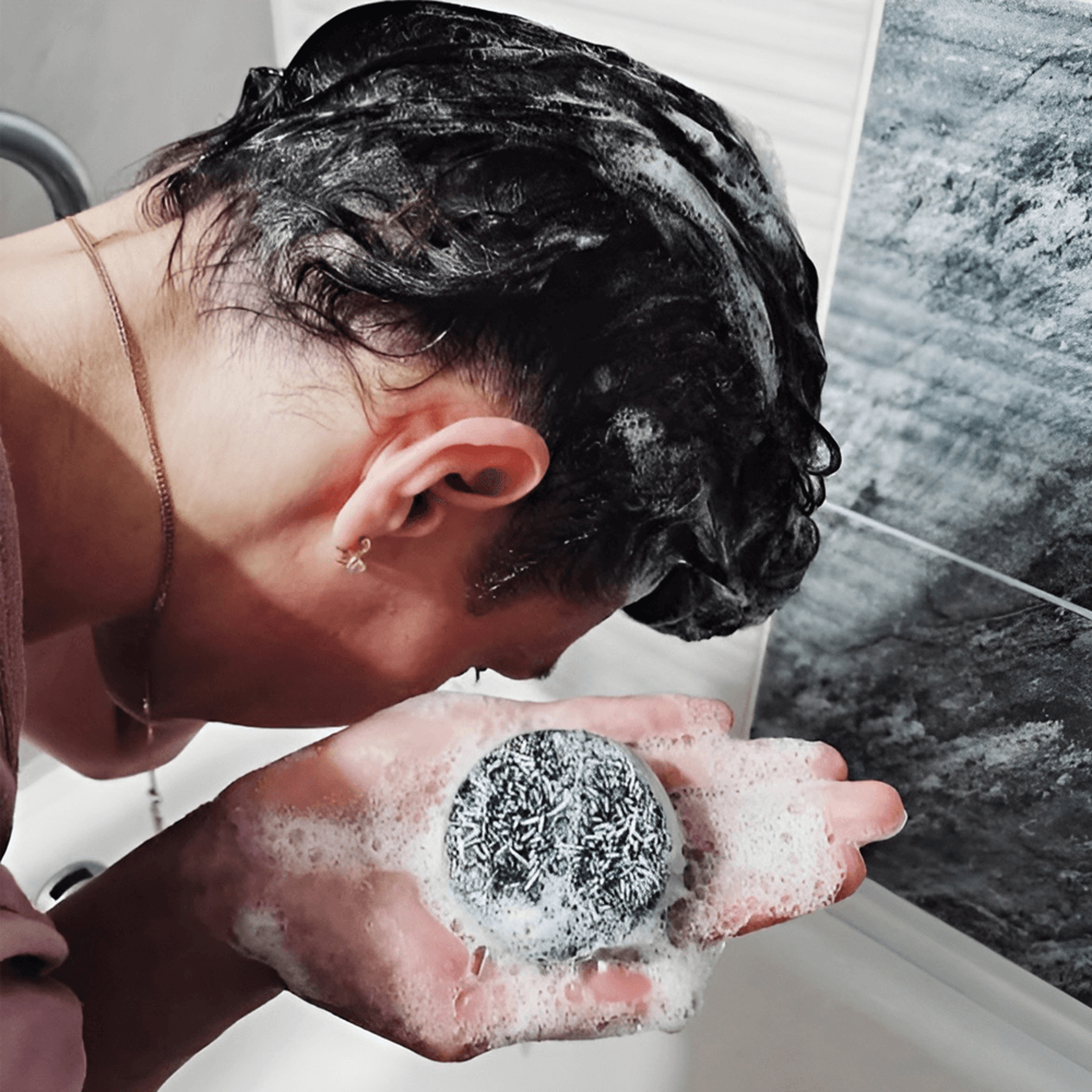 colorestore hair darken shampoo bar