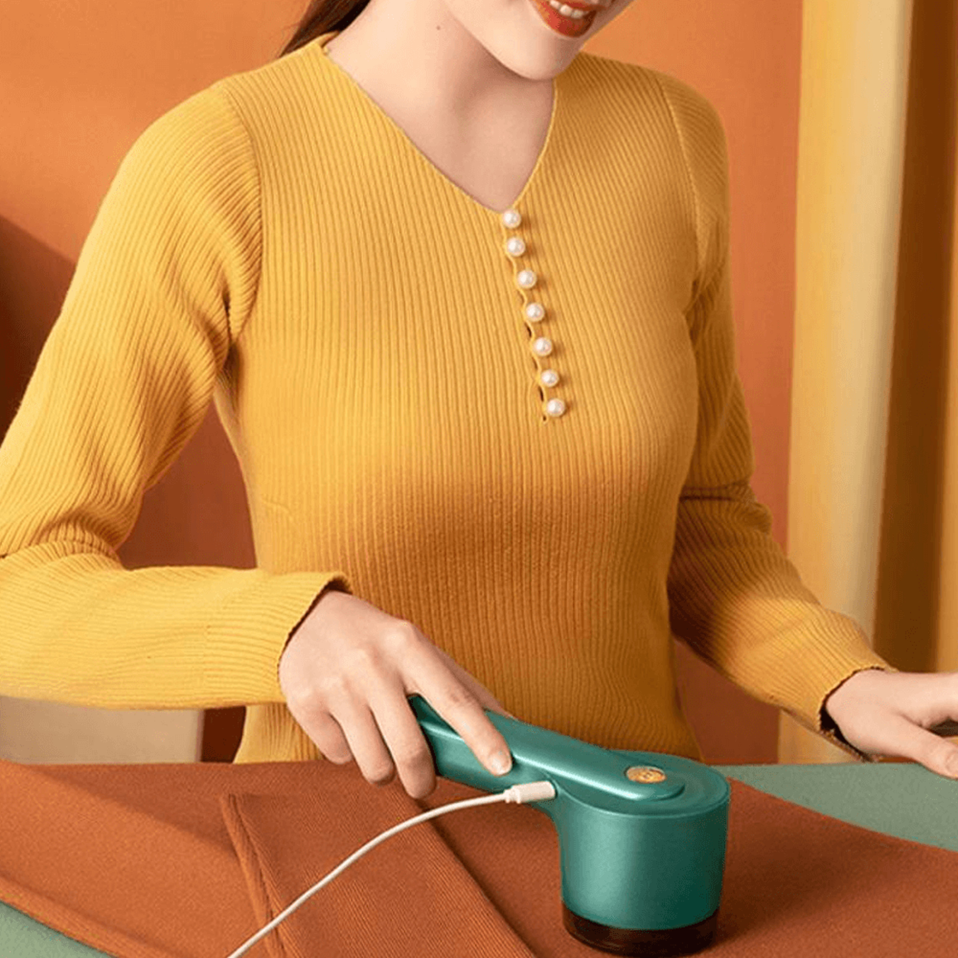wireless electric fabric shaver