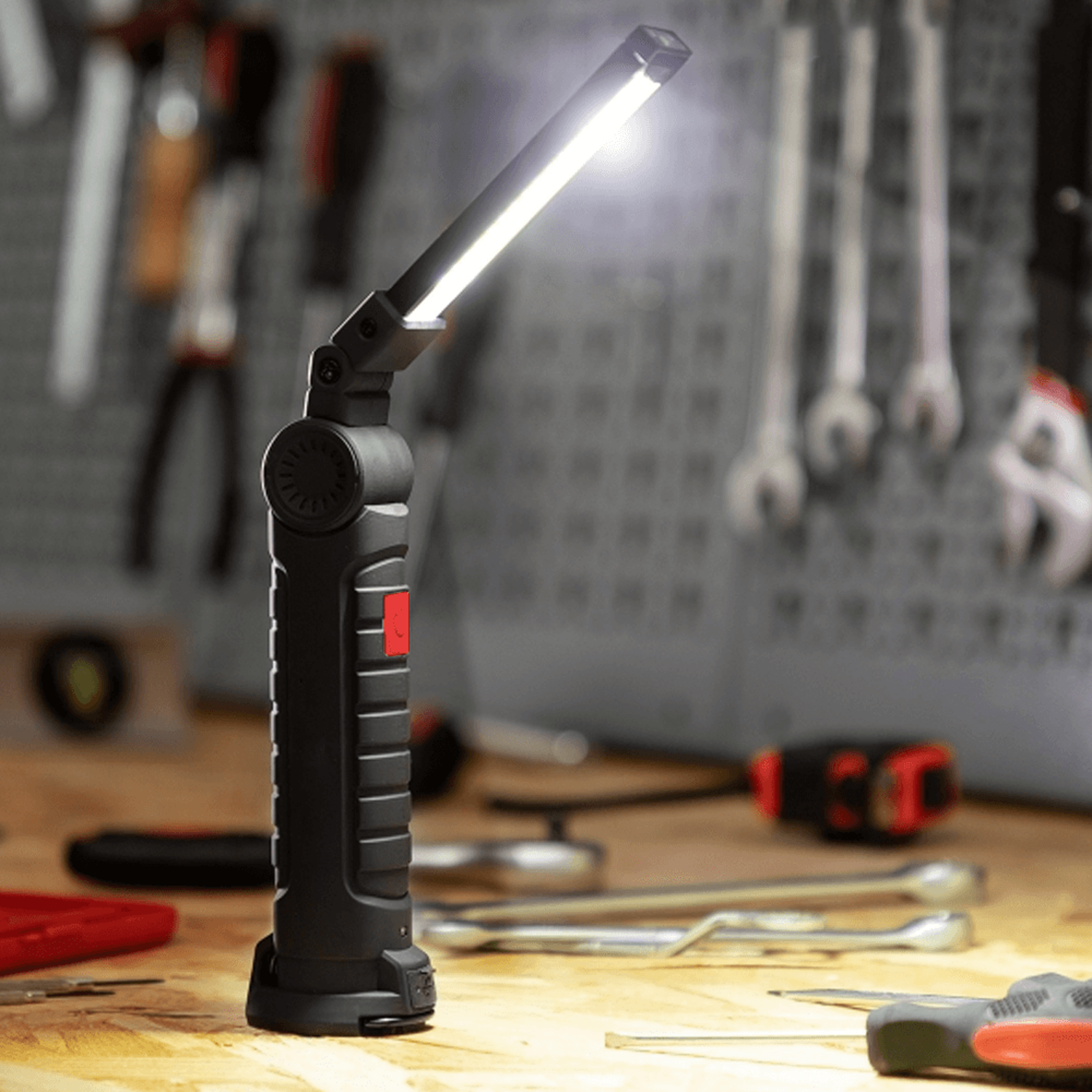 5-in-1 rechargeable magnetic led torch