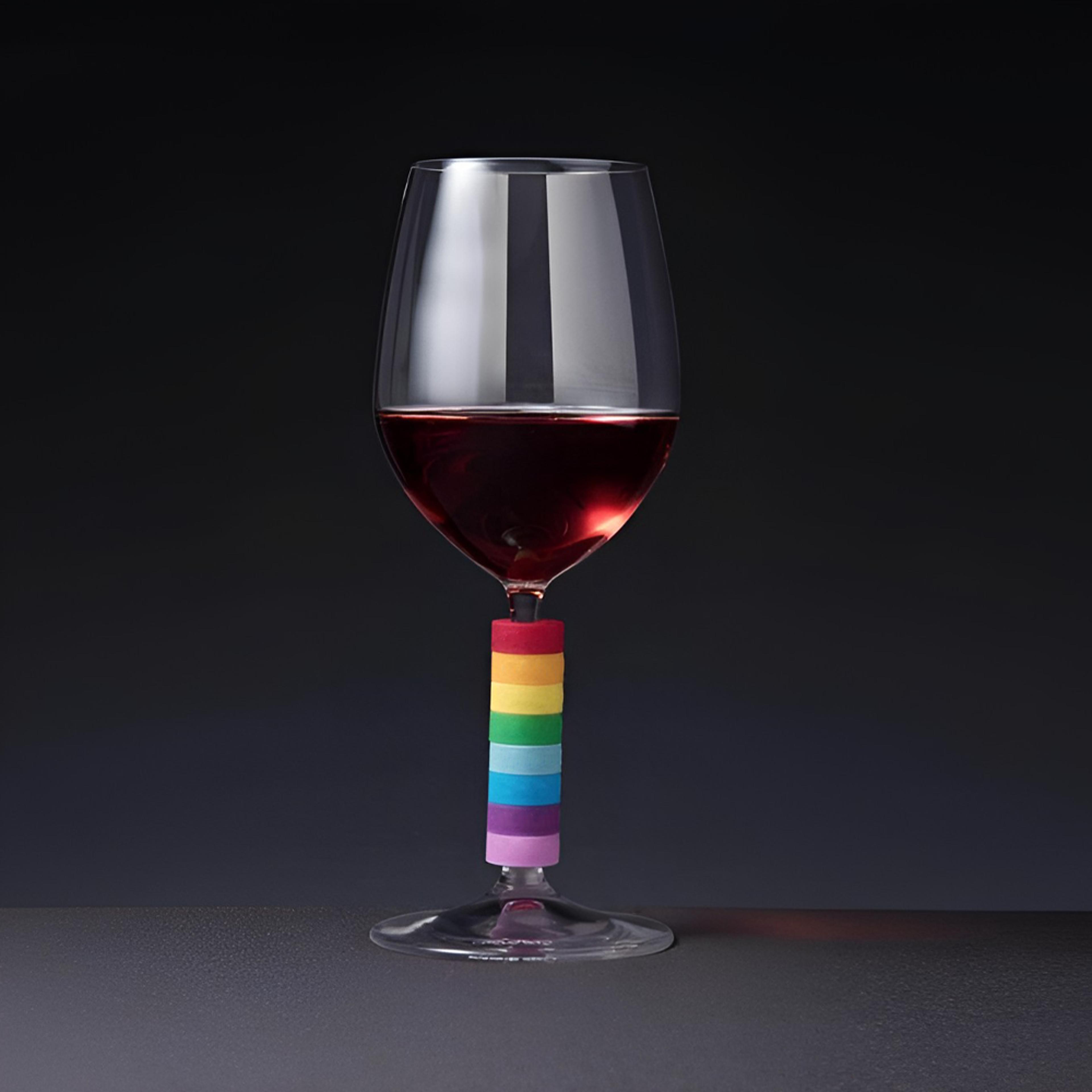 wine glass marker set