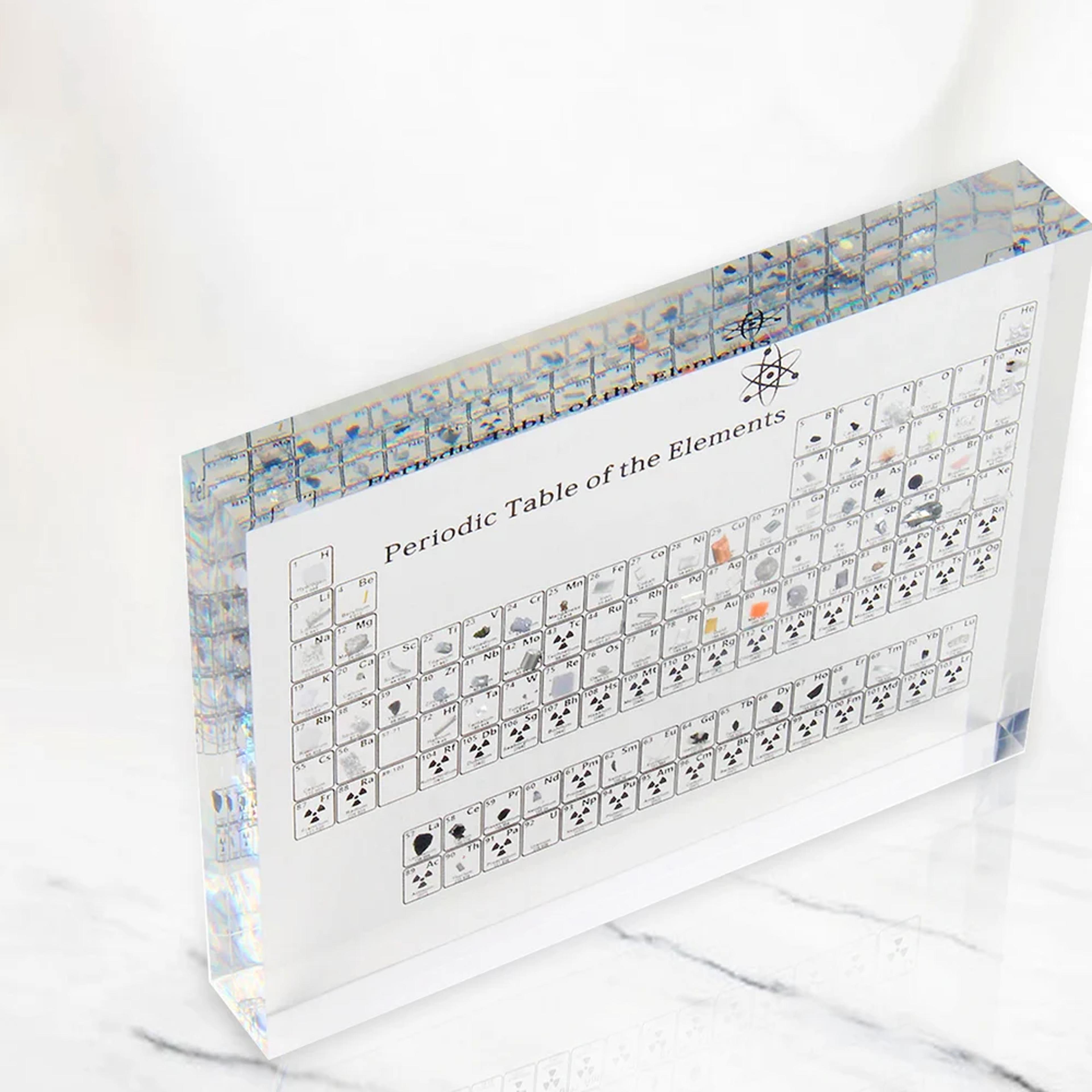 Acrylic Periodic Table for Elements 3