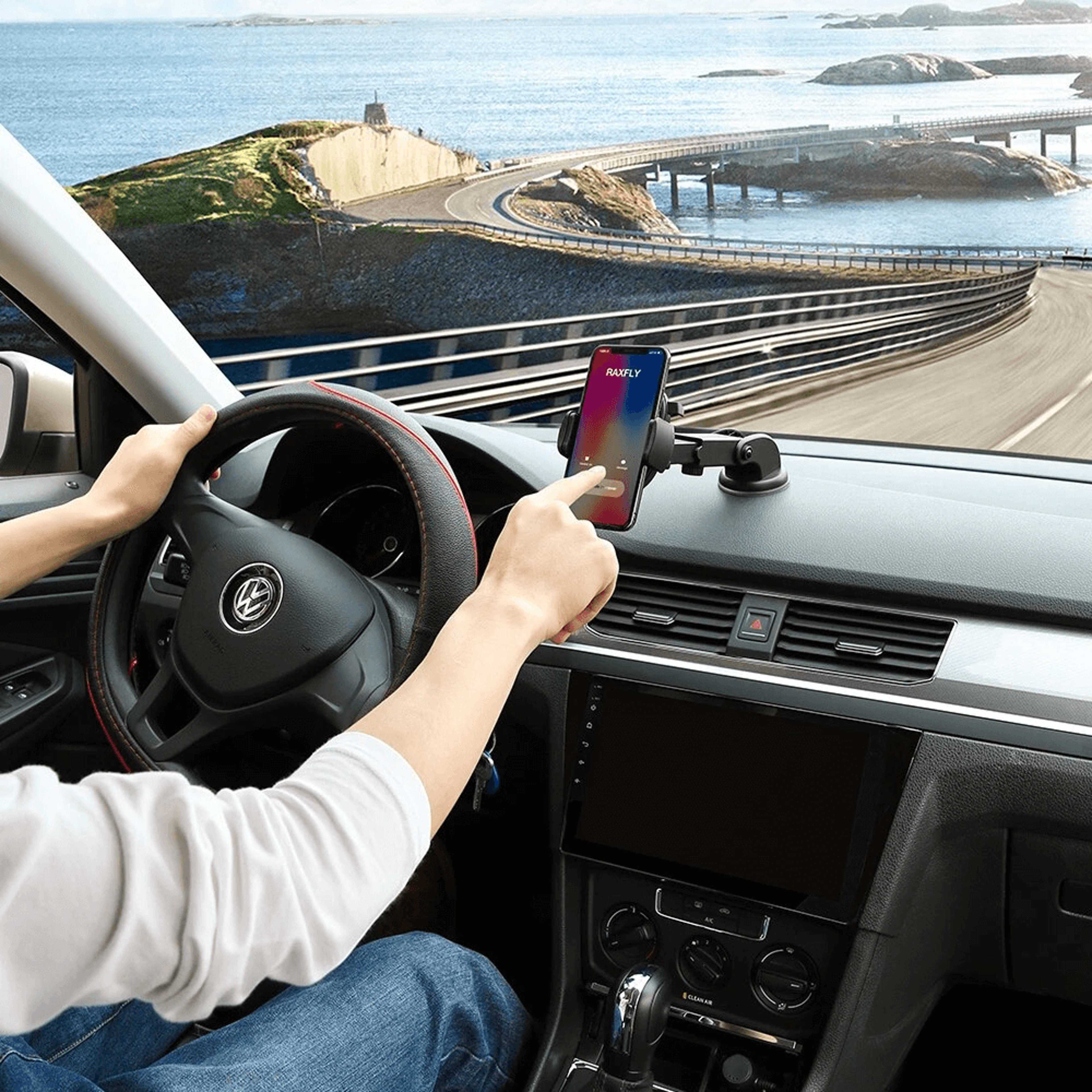 dashboard phone holder