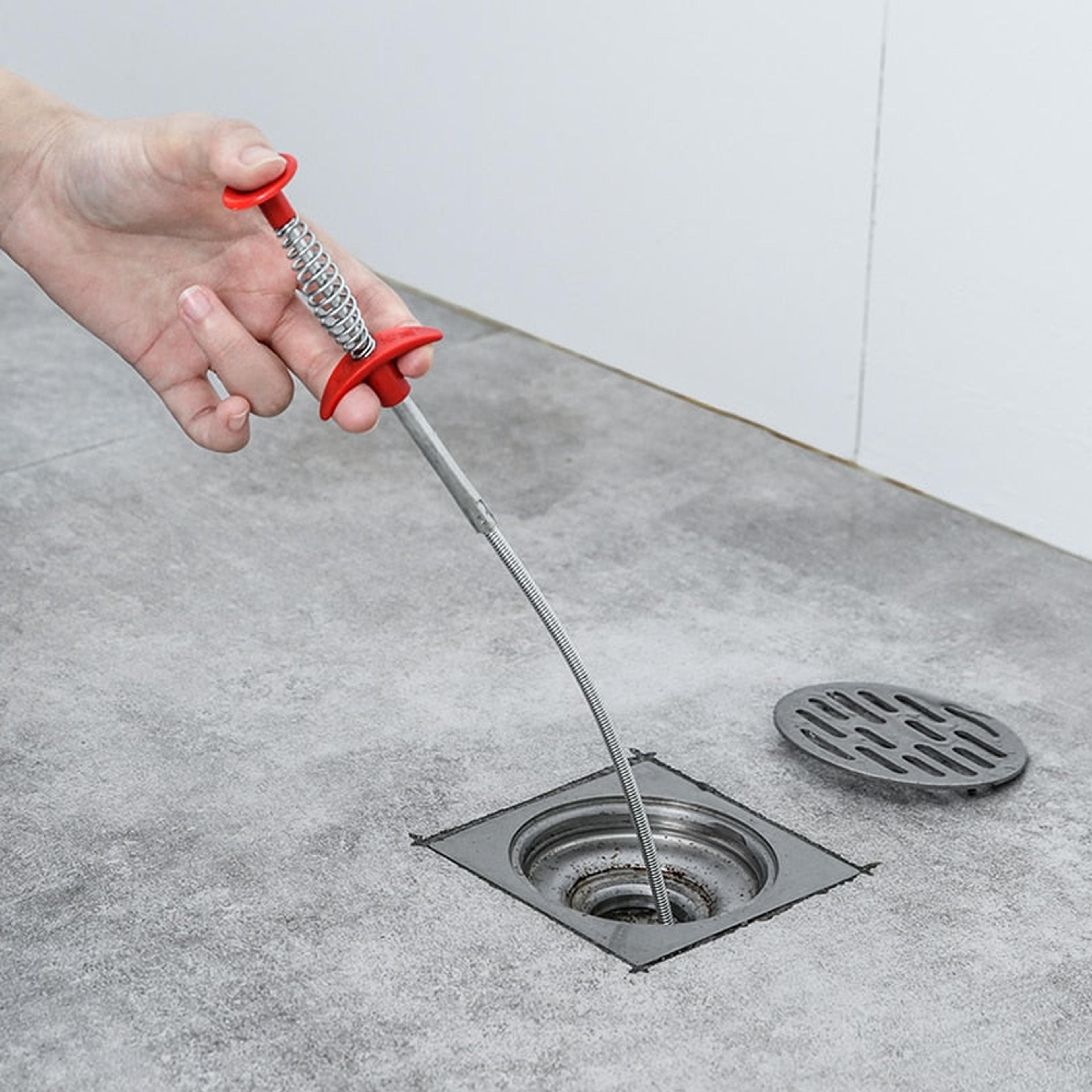 metal wire drain hose cleaner