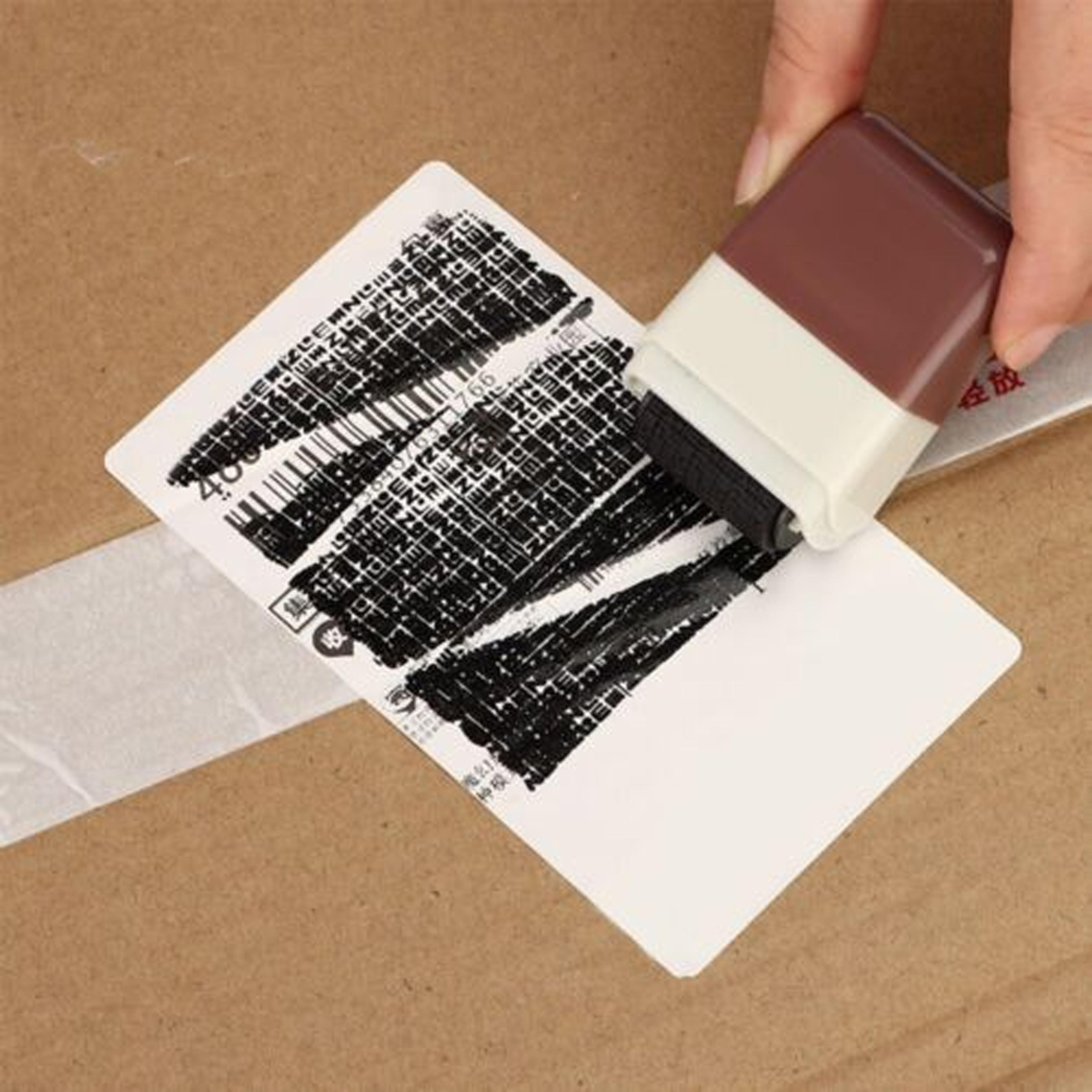 theft protection roller stamp