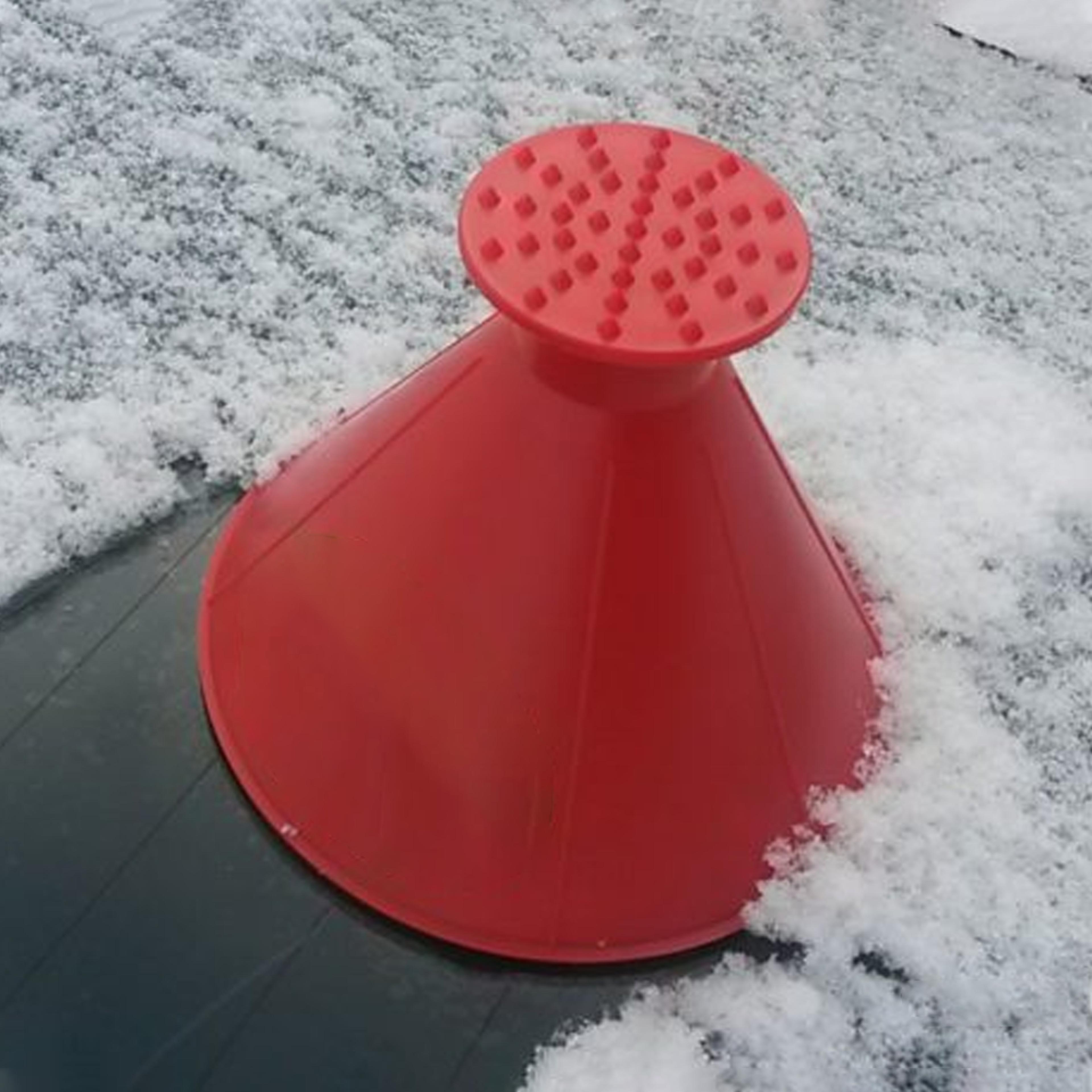 magical car ice scraper