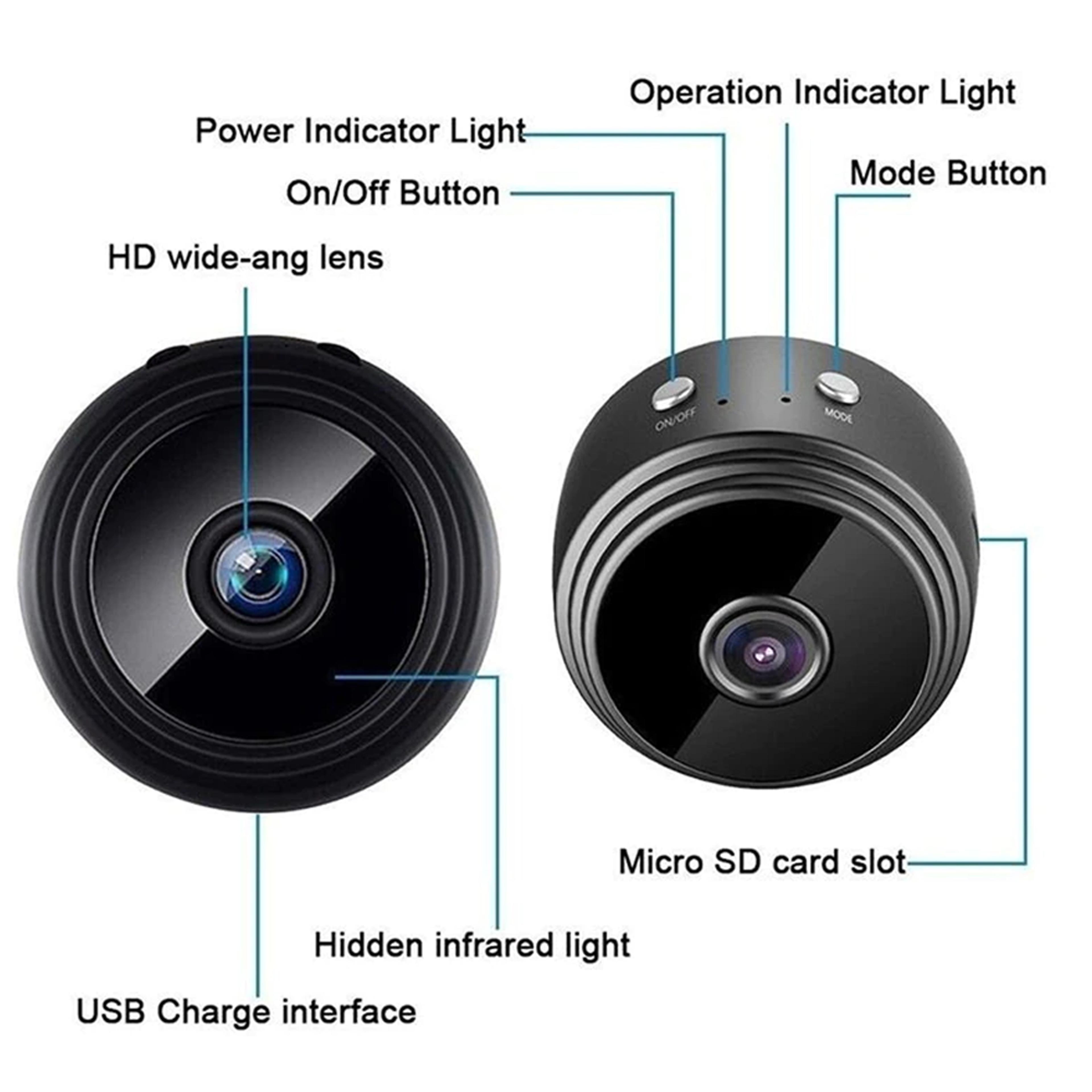 1080P HD Surveillance Camera Recorder 6