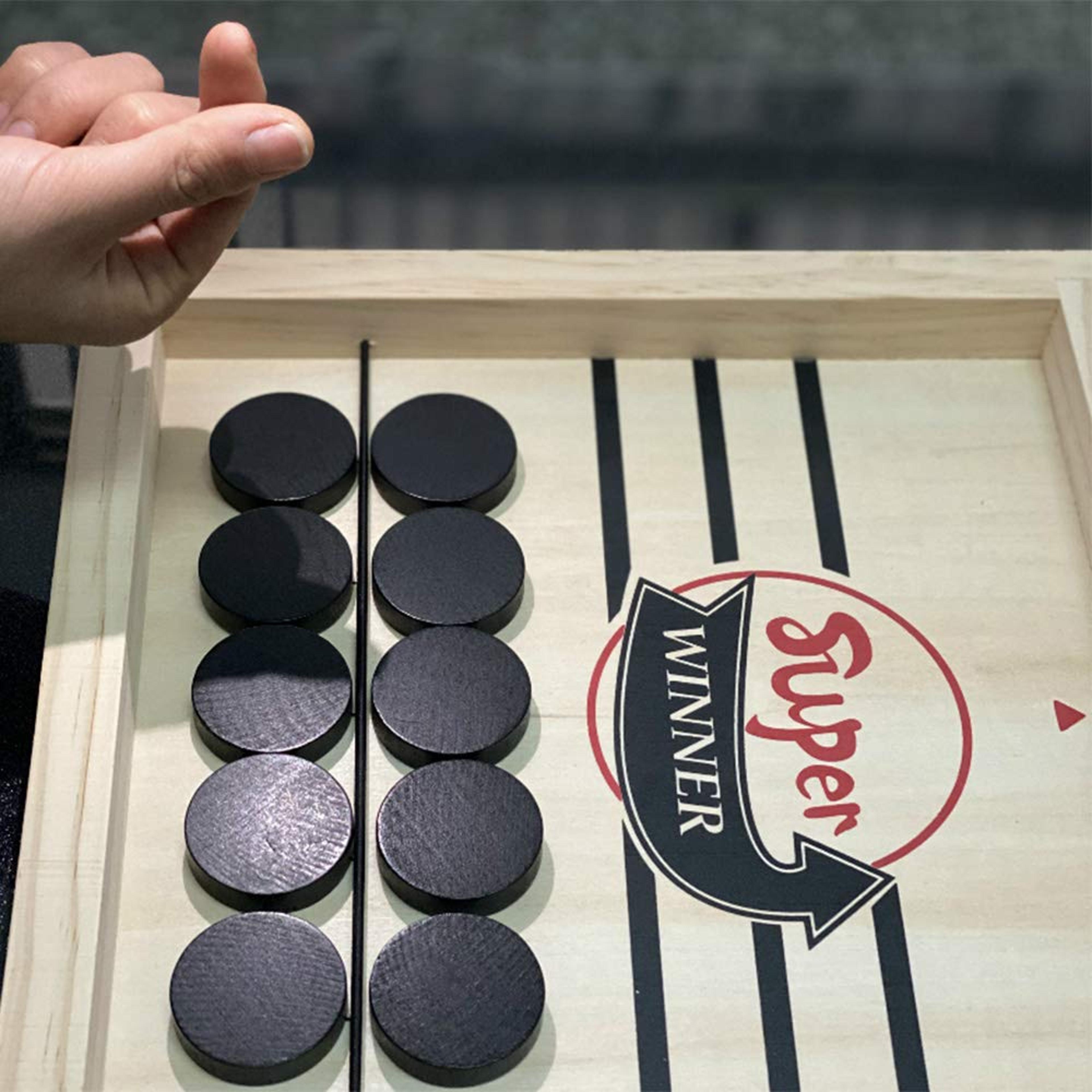 Desktop Battle Wooden Sling Hockey Game 4