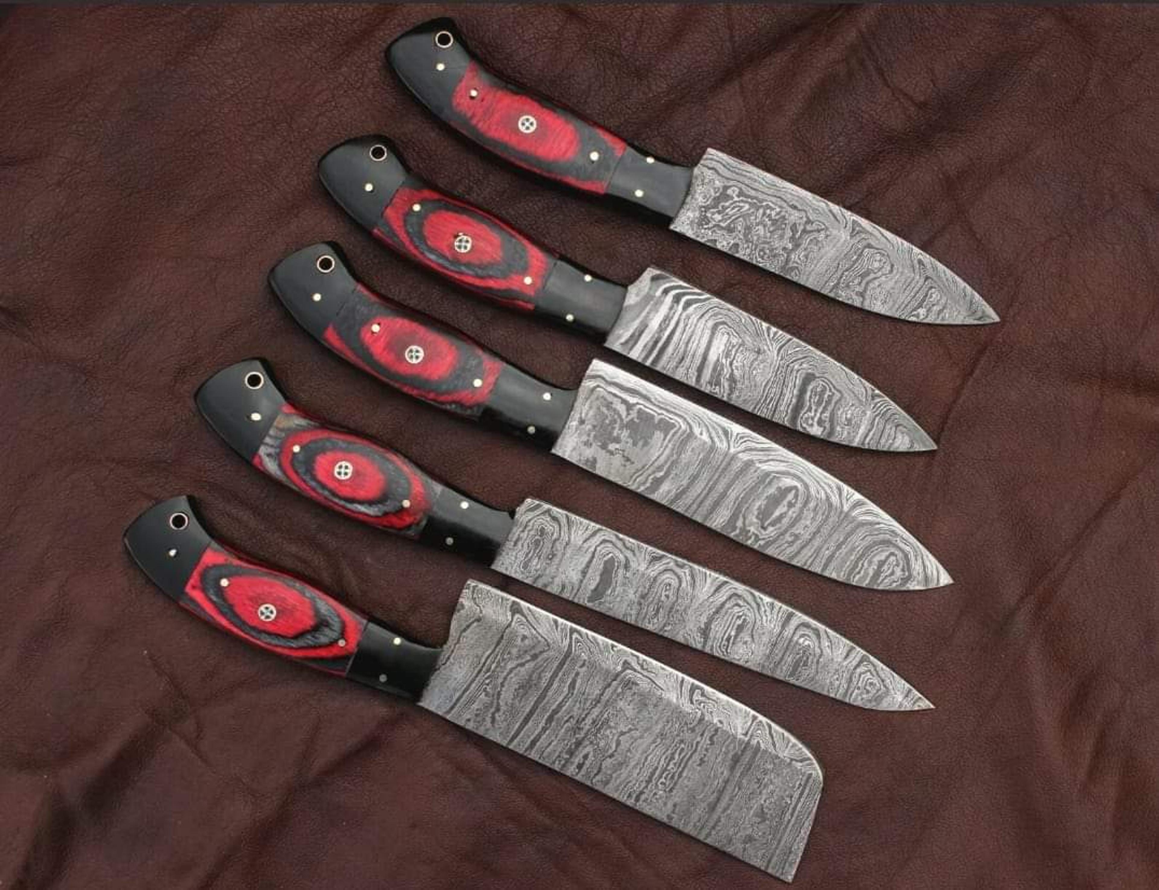 Damascus Chef Set of 5 Pieces