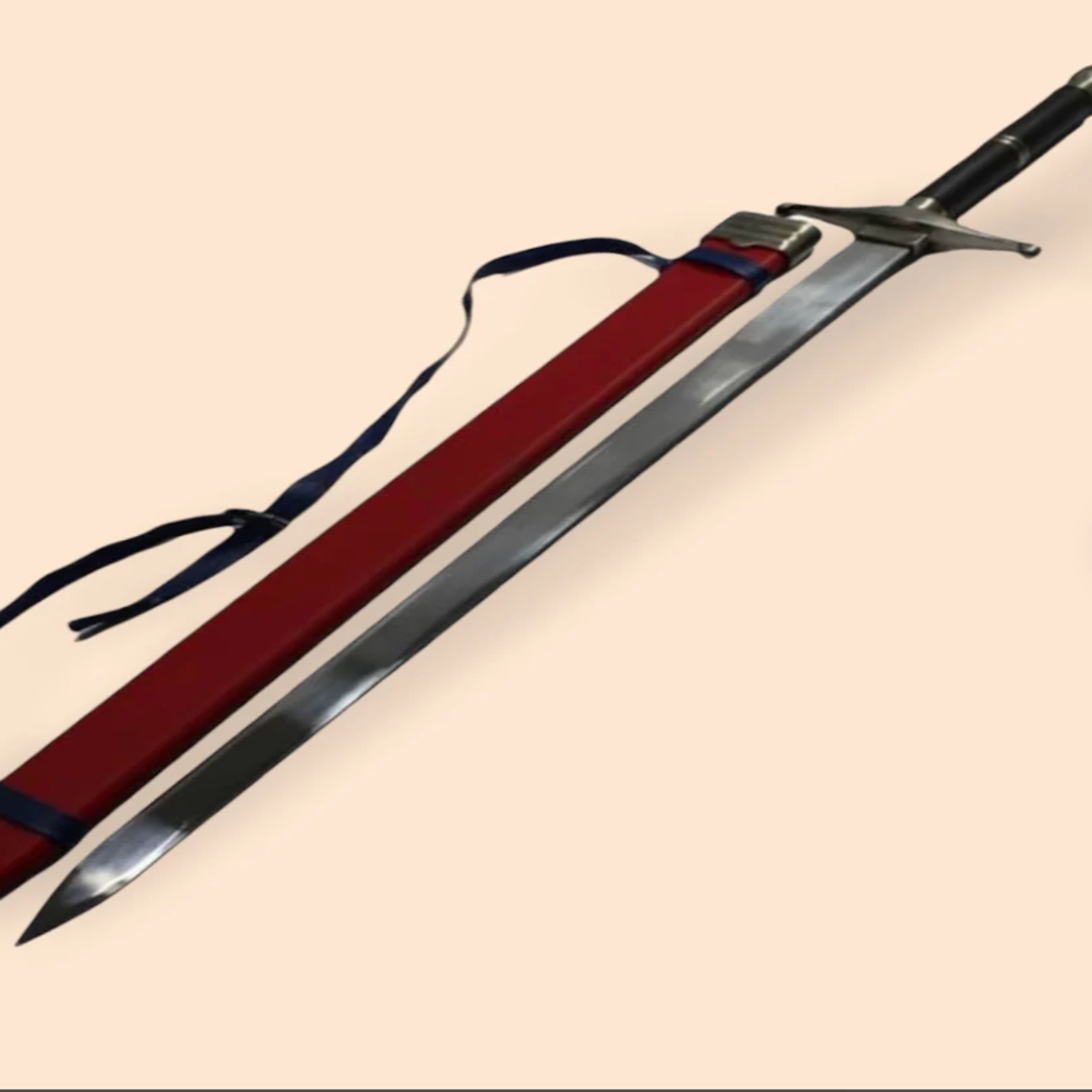 dragon ball z sword trunk replica sword with leather sheath