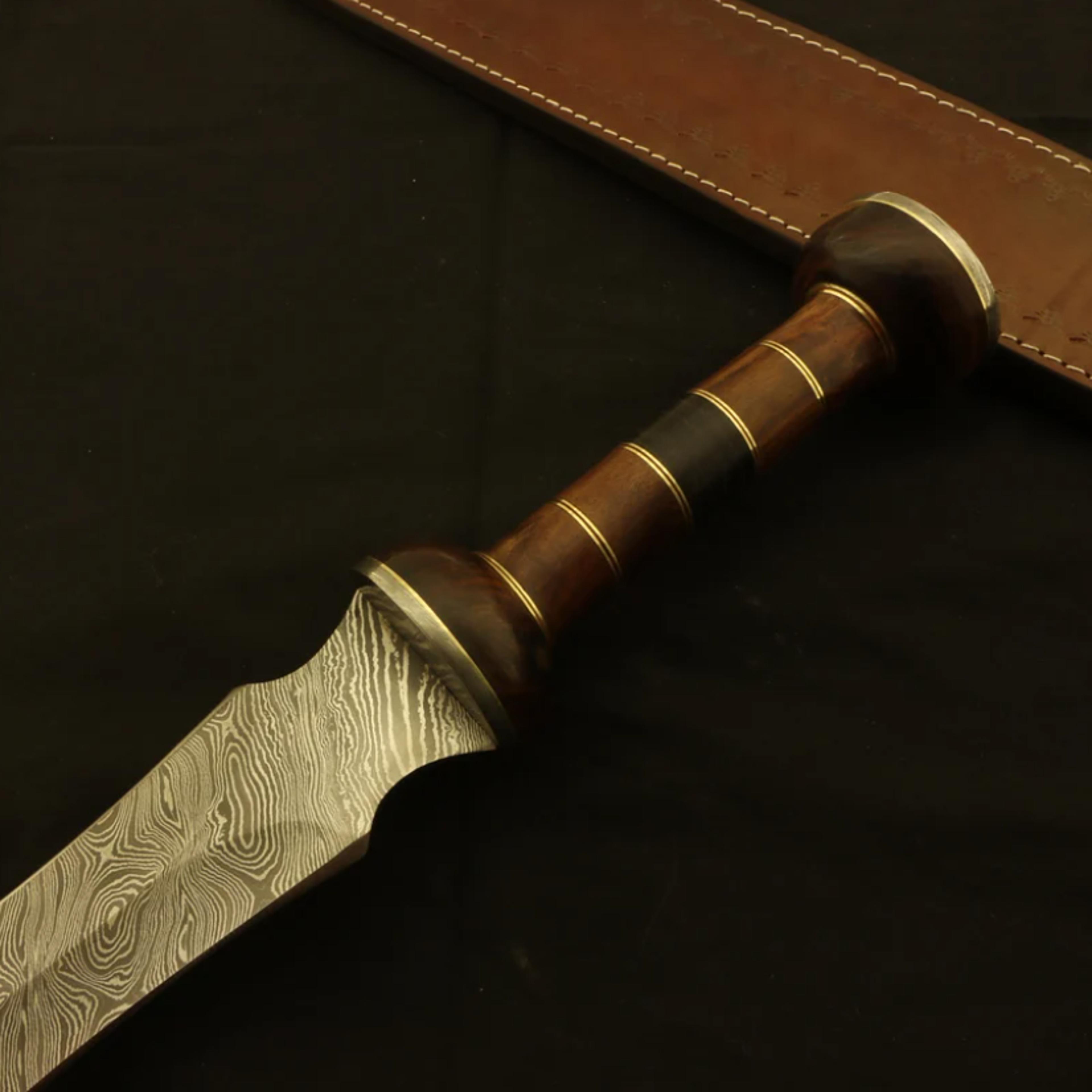 Roman Gladius Historical Custom Handmade Damascus Steel Blade Dagger Warrior Swo 1png