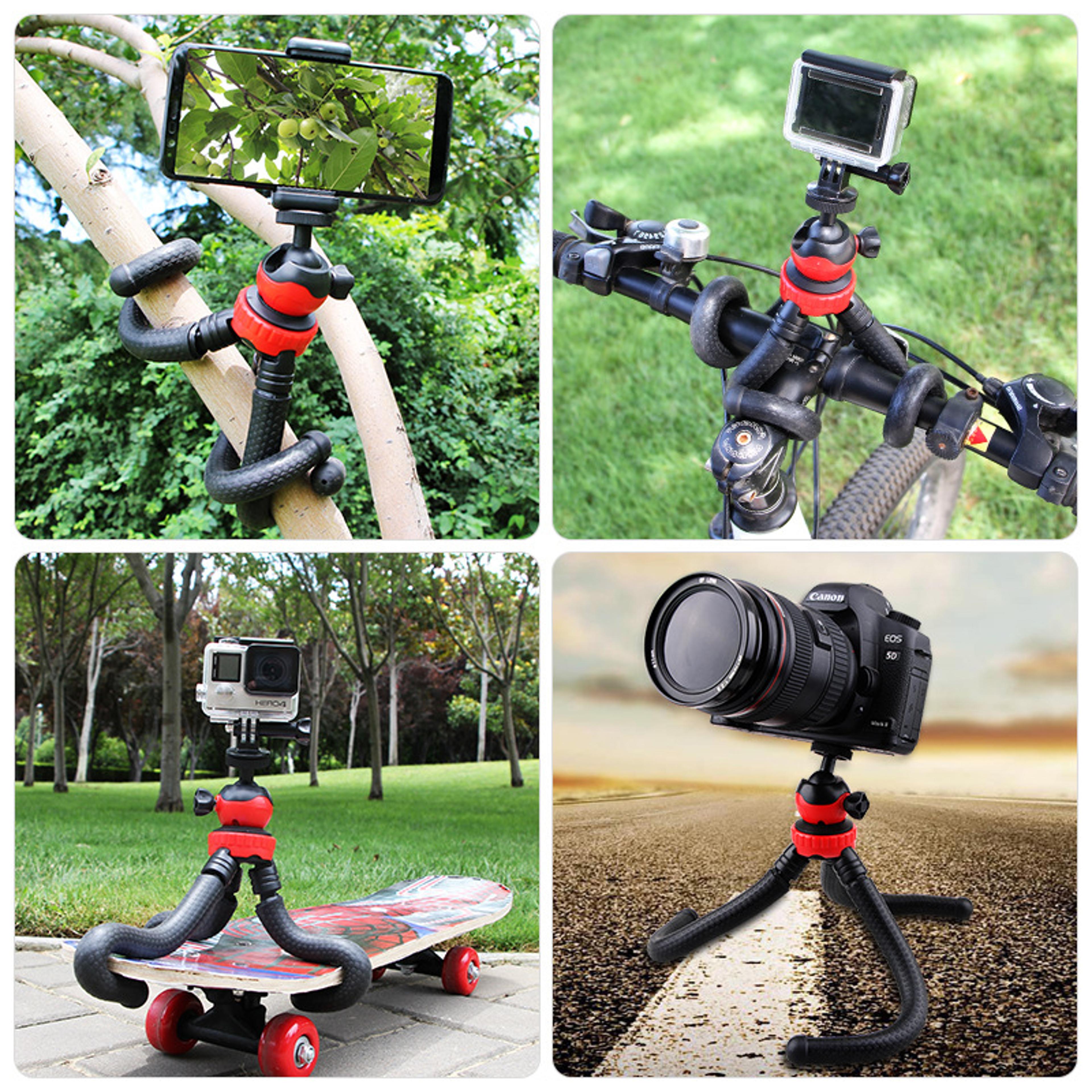 octopus tripod live mobile phone stand slr camera photography floor tripod