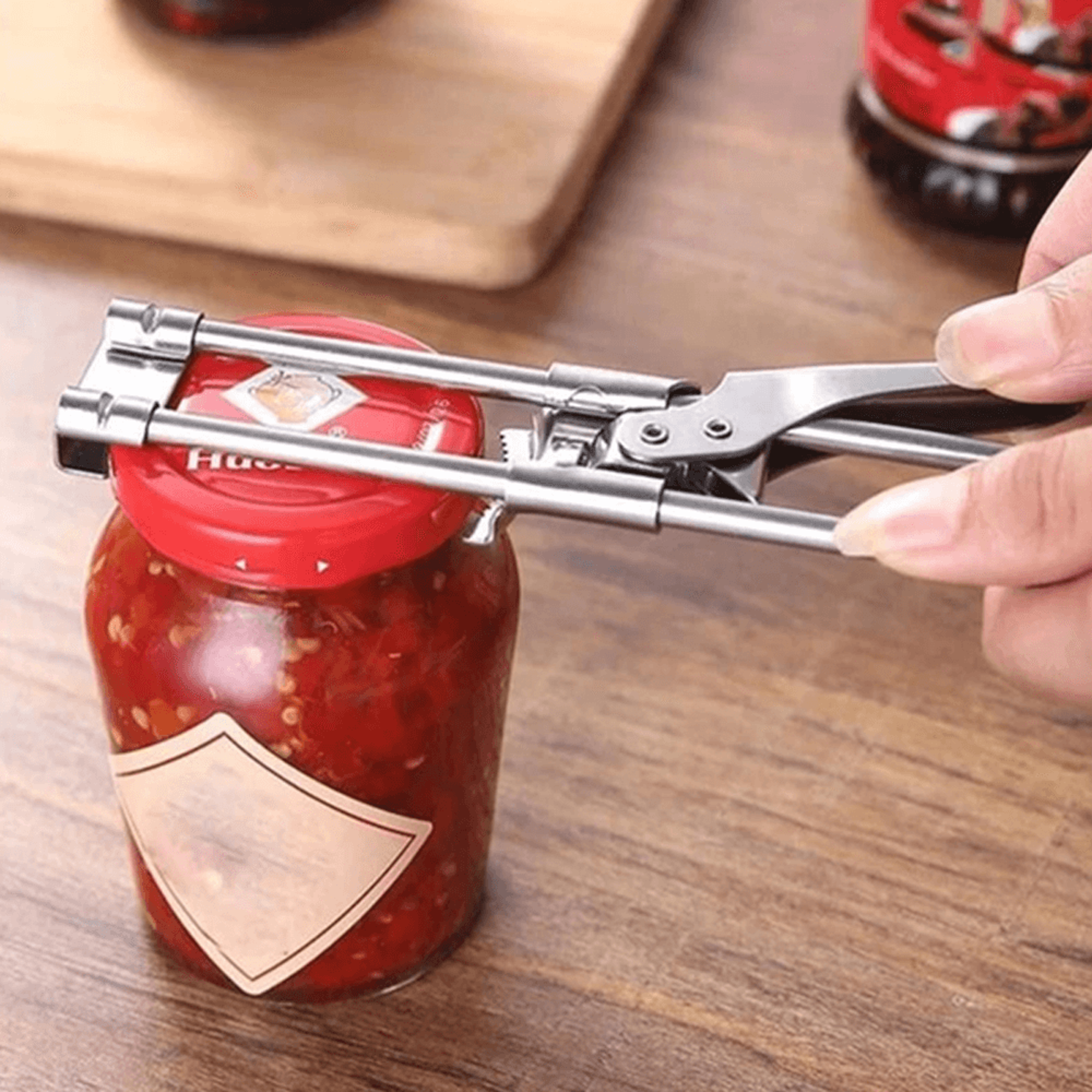 adjustable multifunctional stainless steel can opener