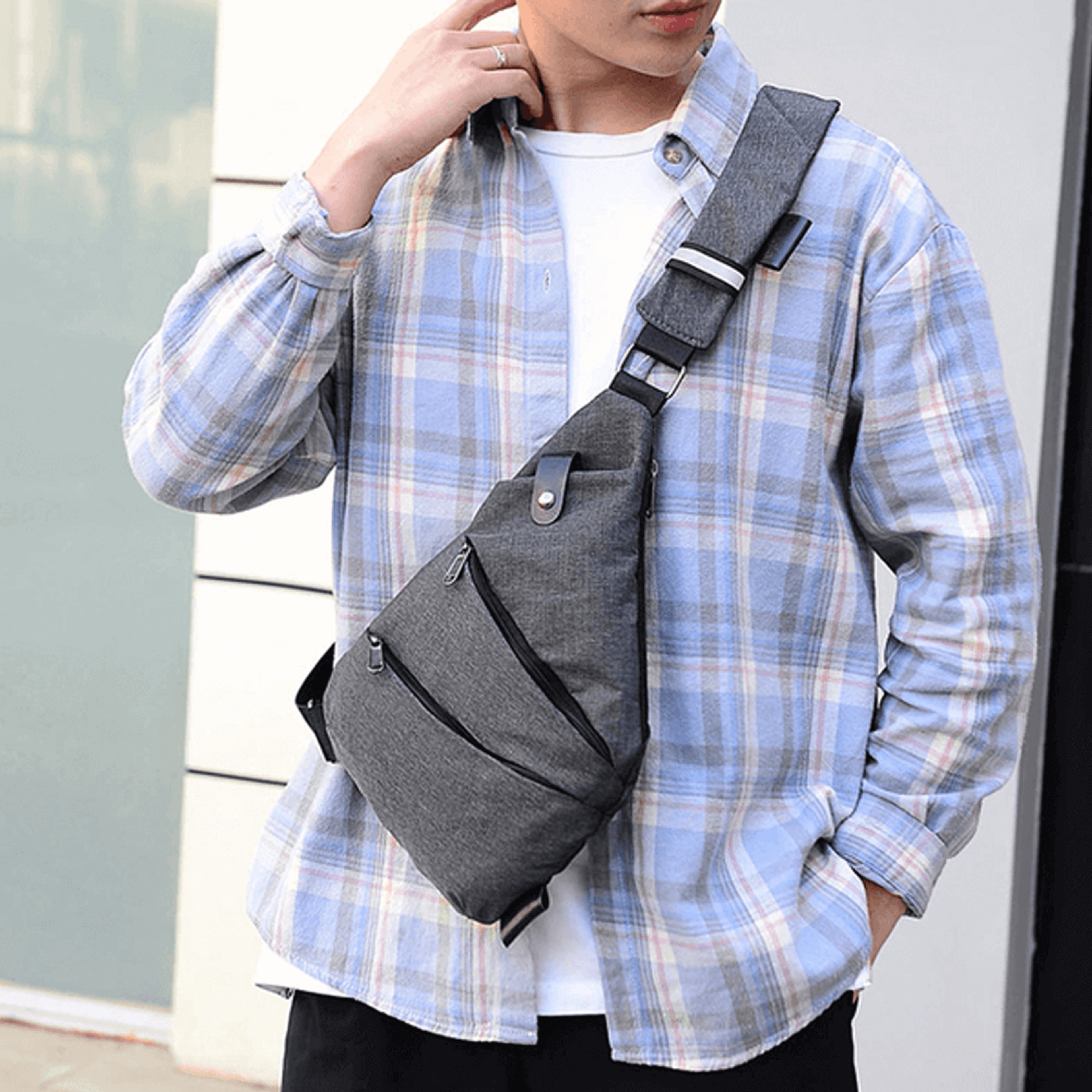 multifunction anti theft shoulder bag holster