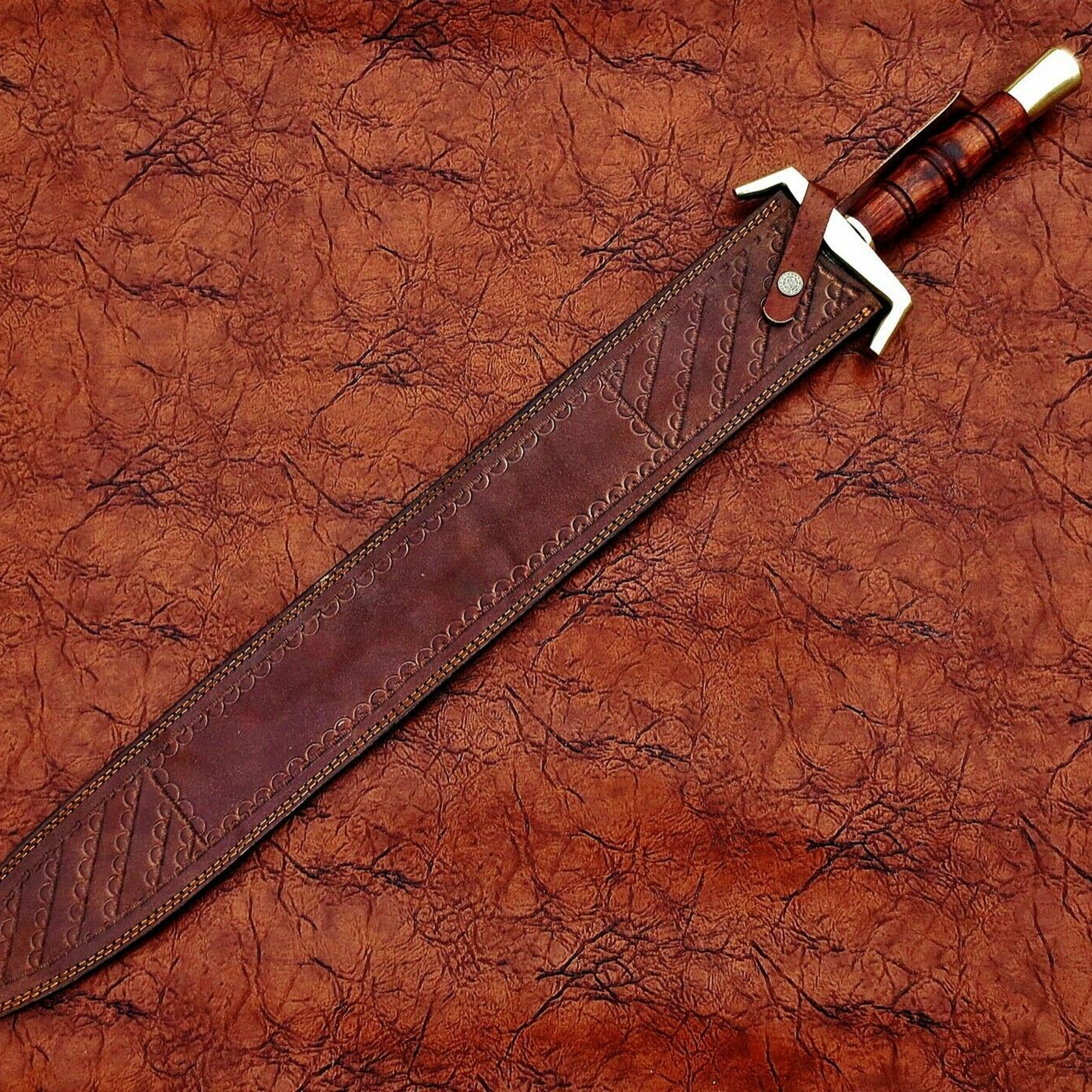 Custom handmade hand forged damascus steel viking sword near me in lowajpg