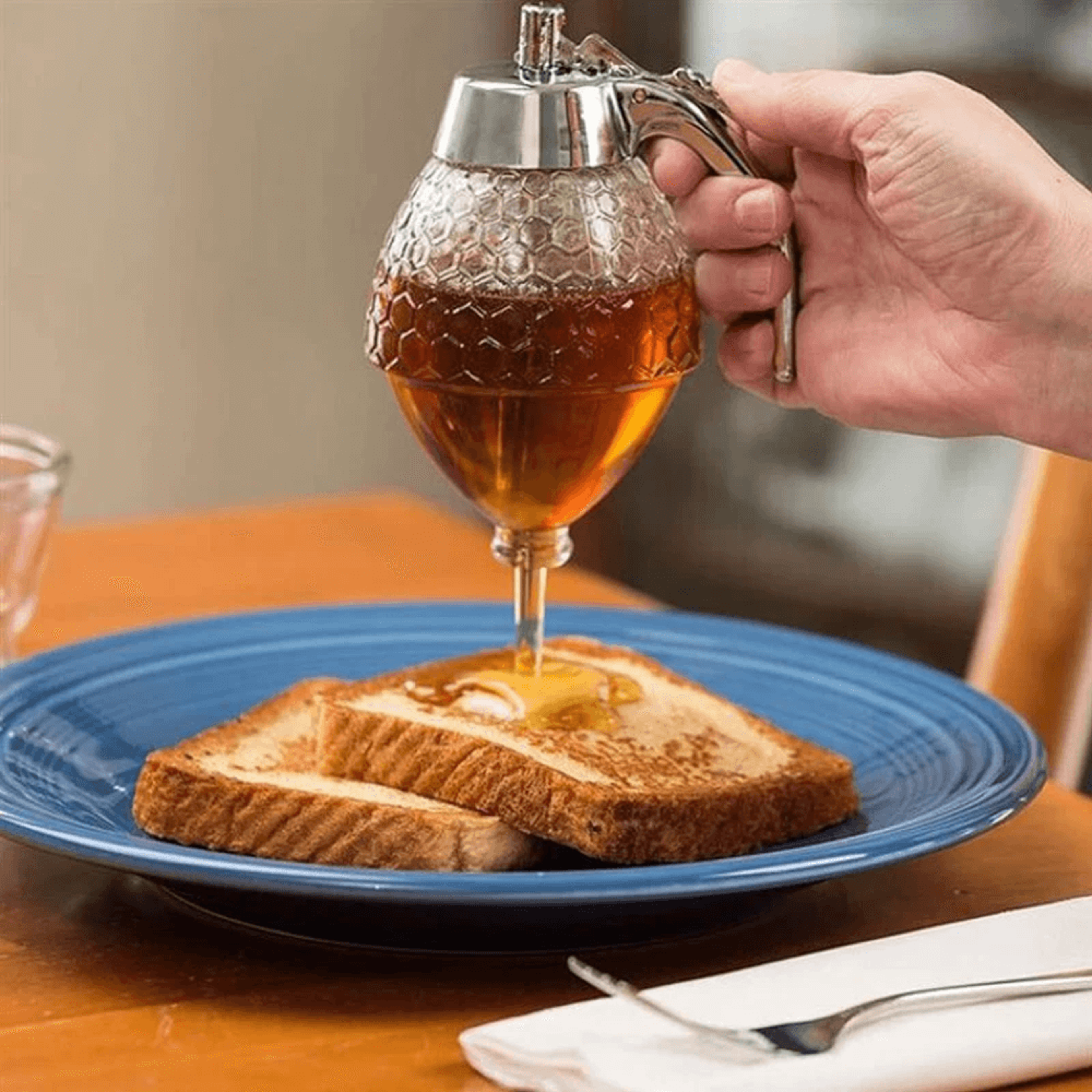 easy honey & syrup dispenser kettle