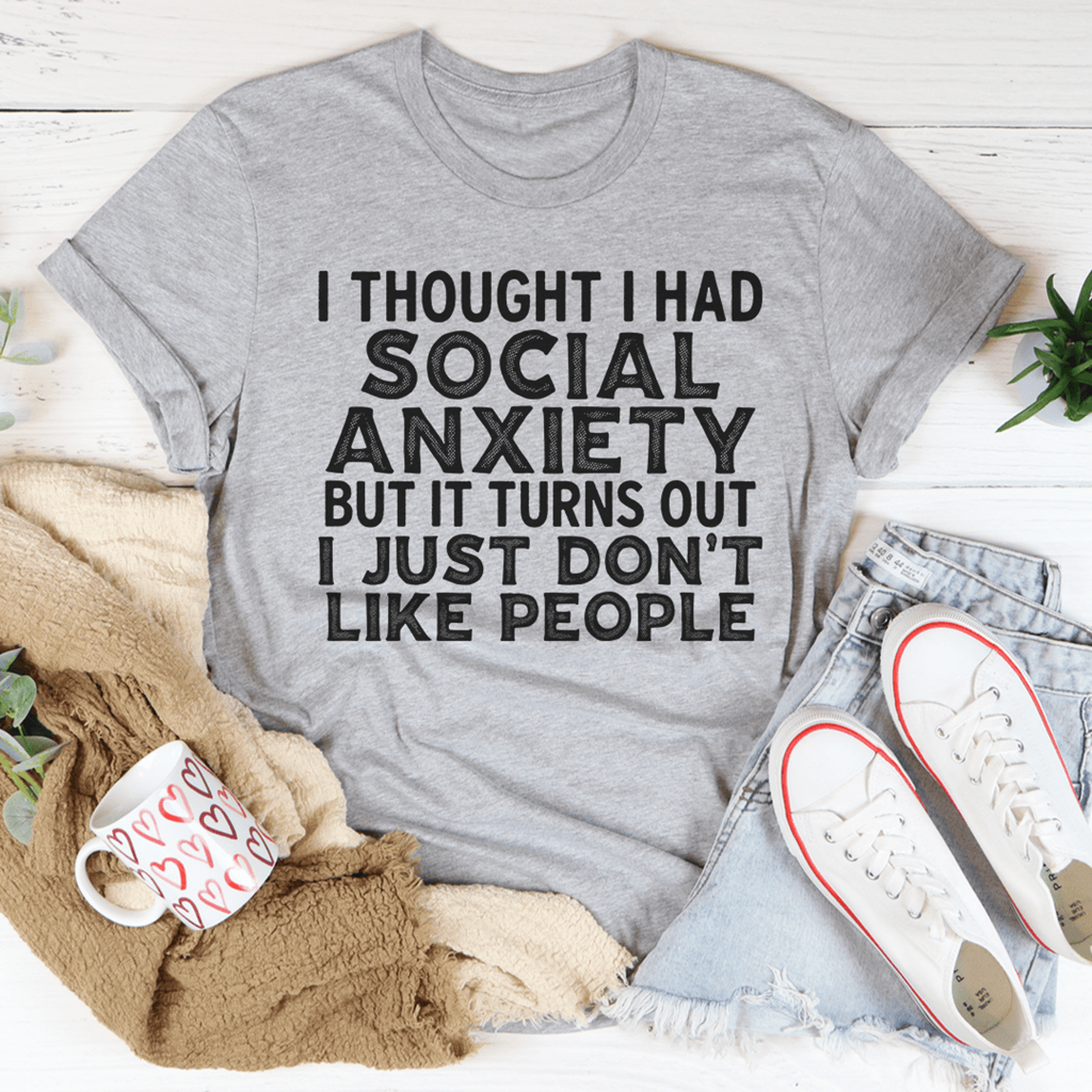 Social Anxiety Tee