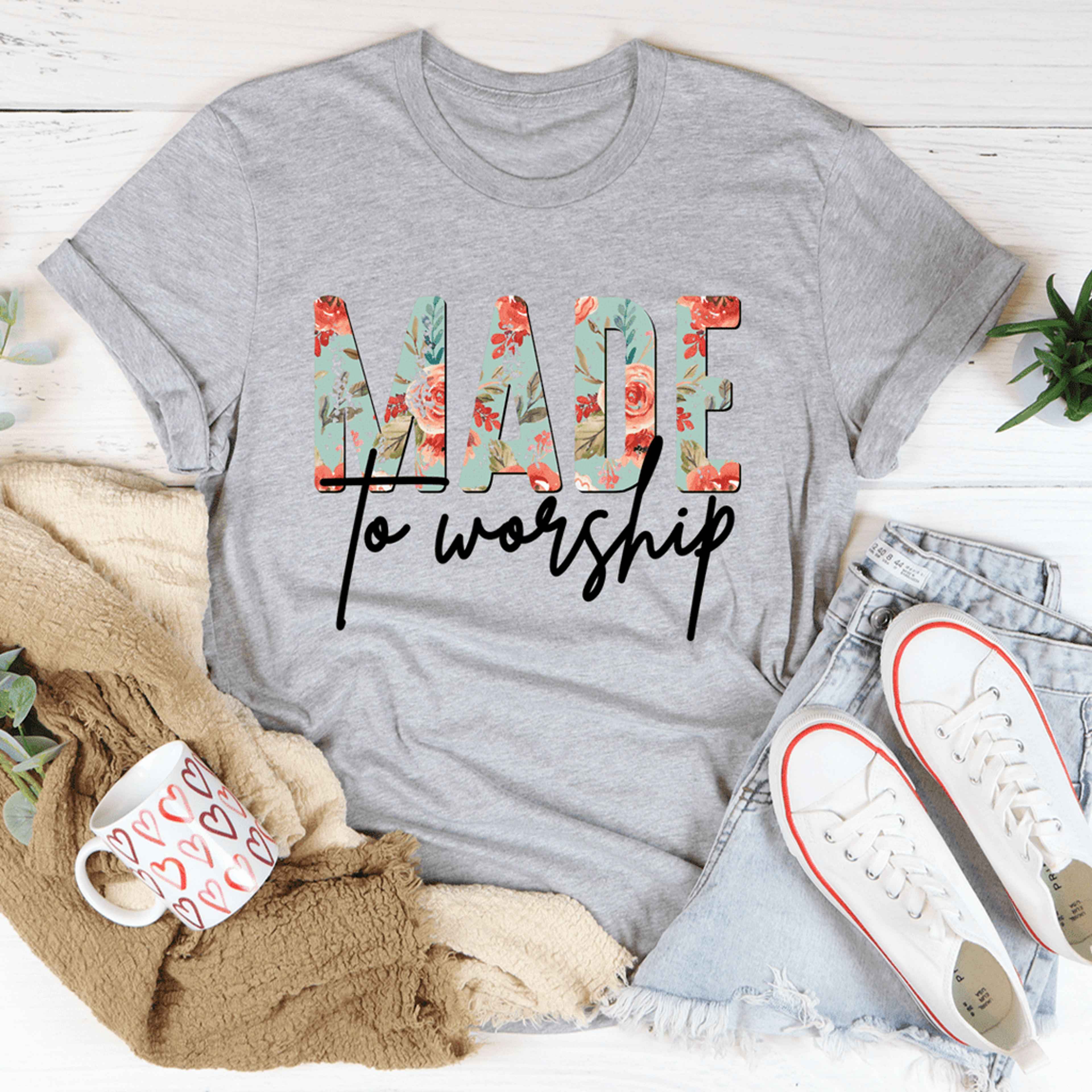 made to worship tee