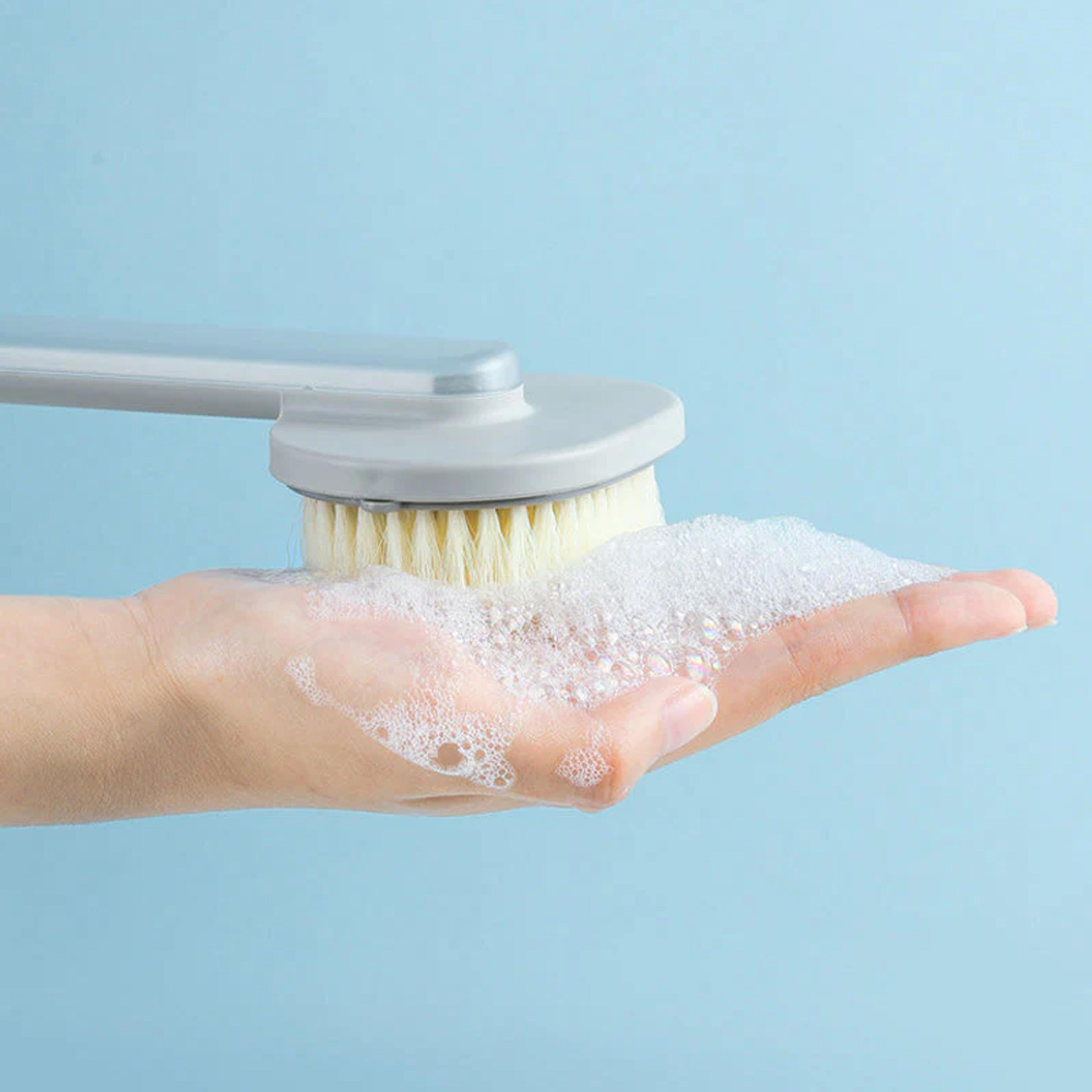 long handle liquid bath brush