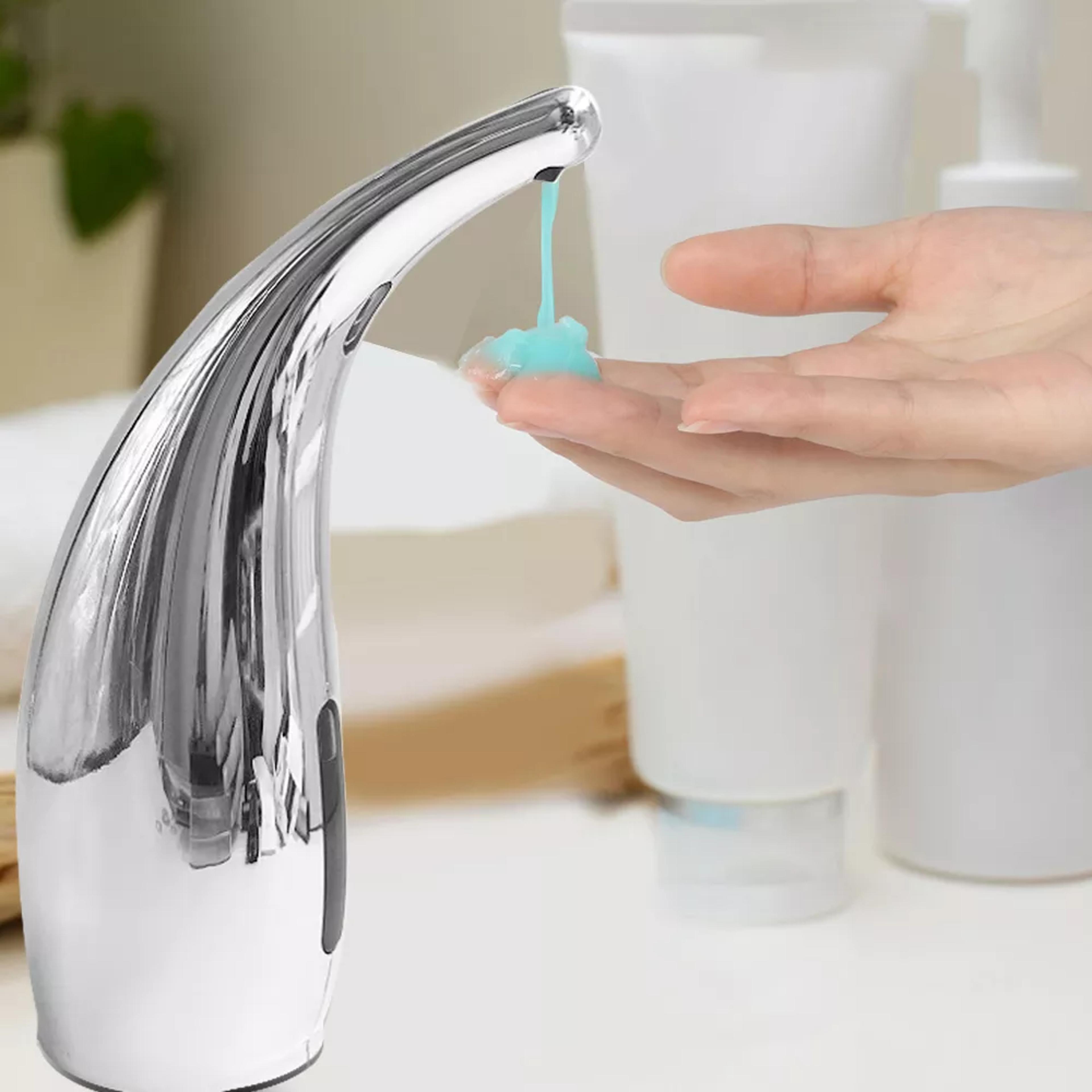 no-touch hand soap dispenser | 300ml touchless automatic soap dispenser | battery-powerd soap and hand sanitizer dispens