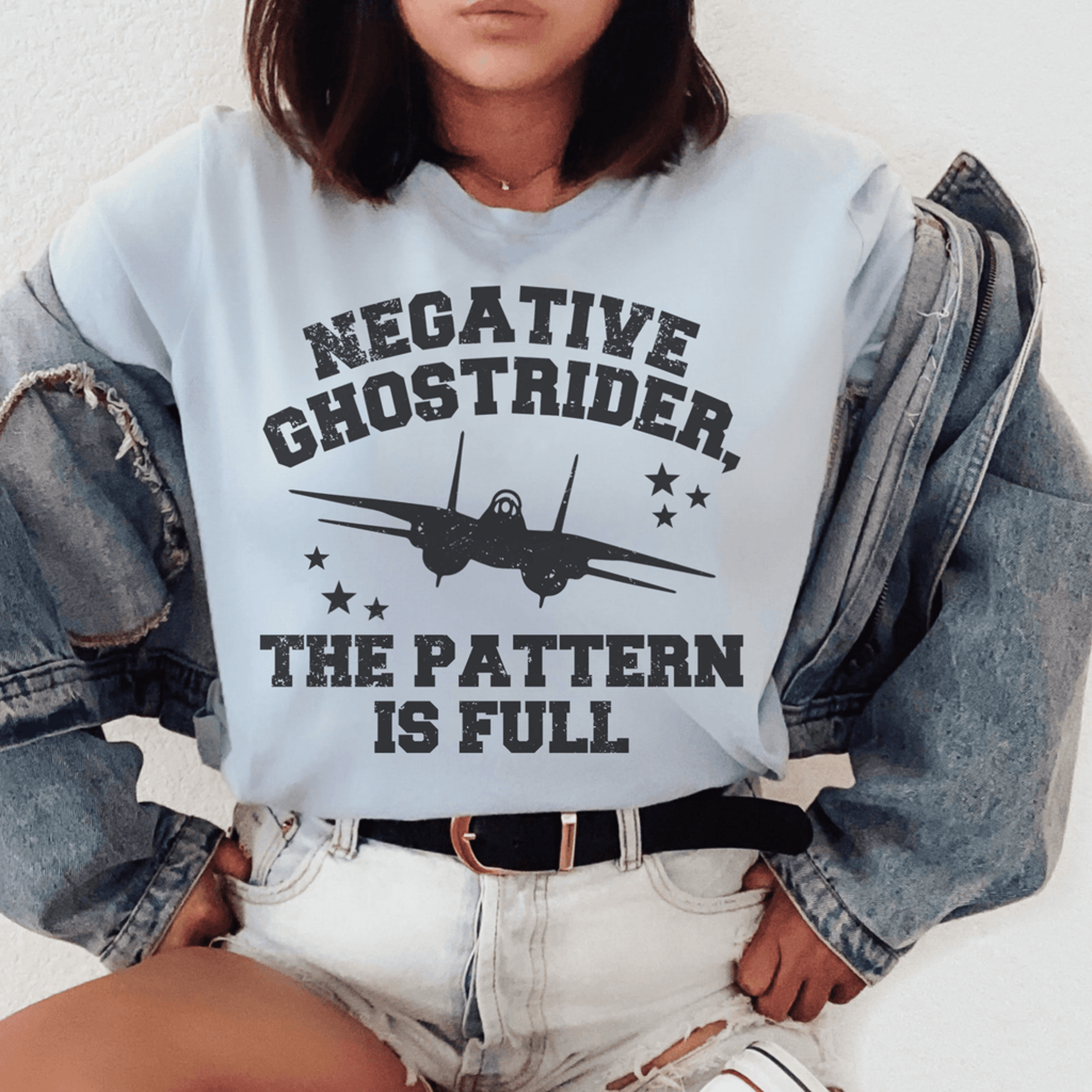 negative ghostrider tee