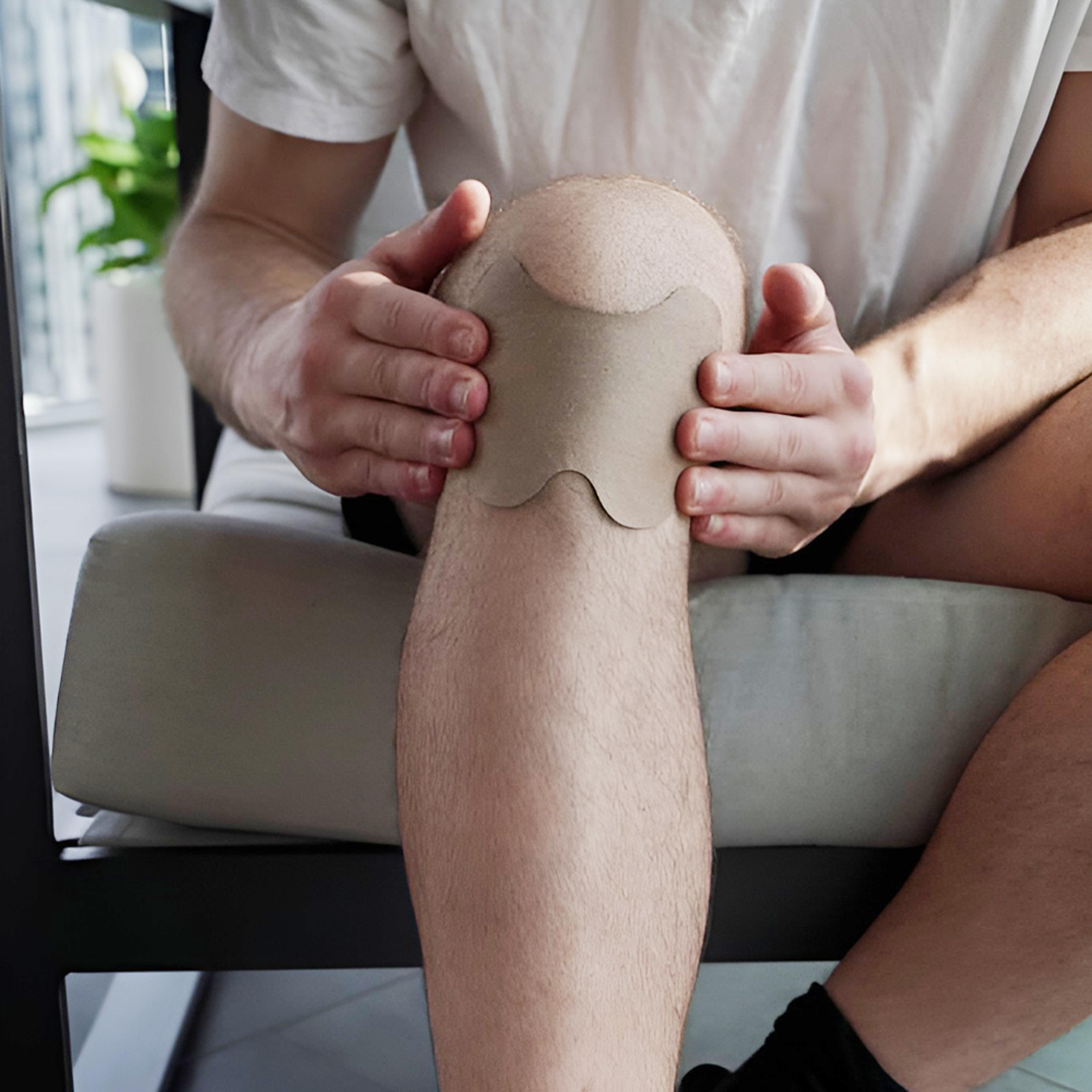 ergonomic design herbal knee patches for effective pain relief