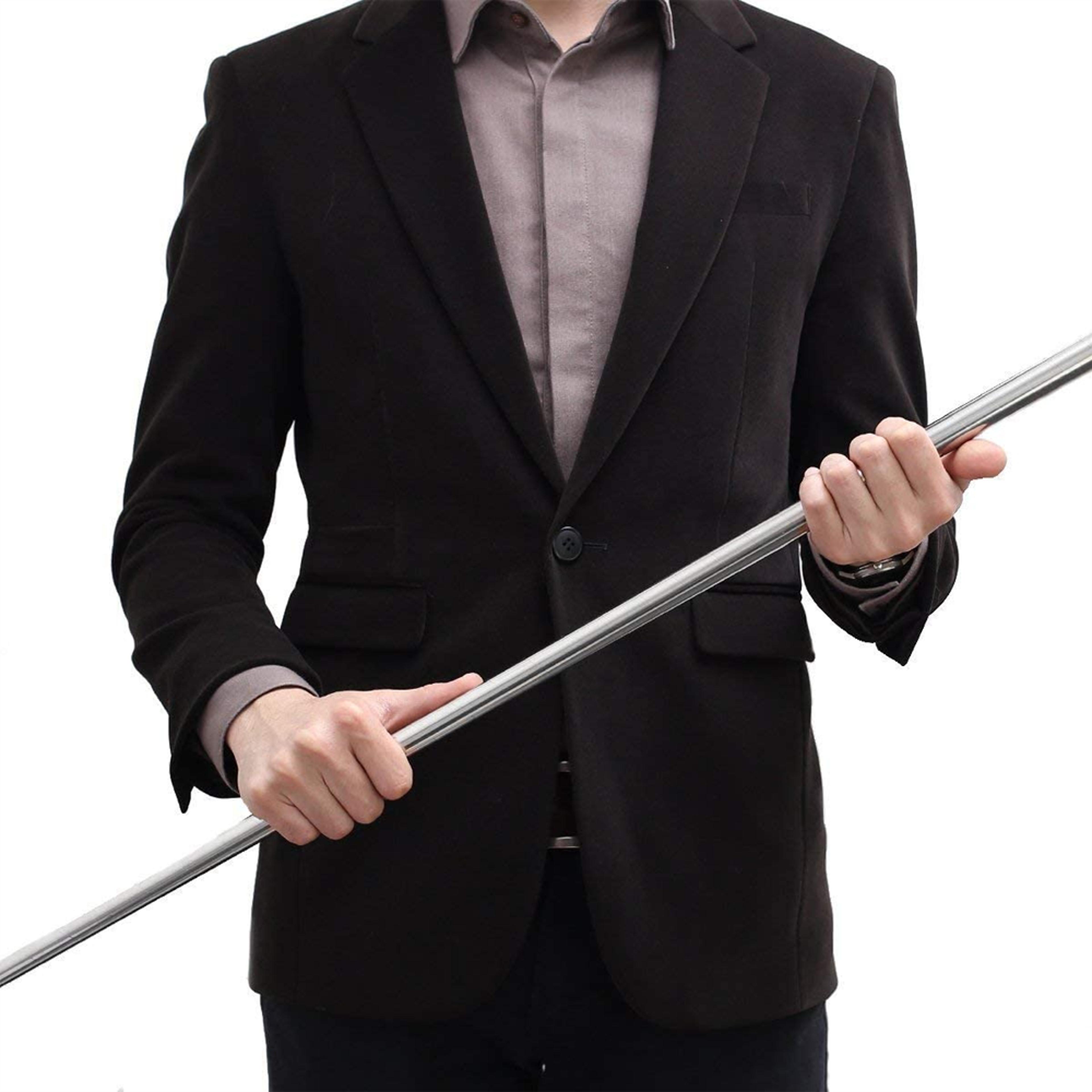 collapsible magic metal pocket staff - a must-have for martial arts enthusiasts