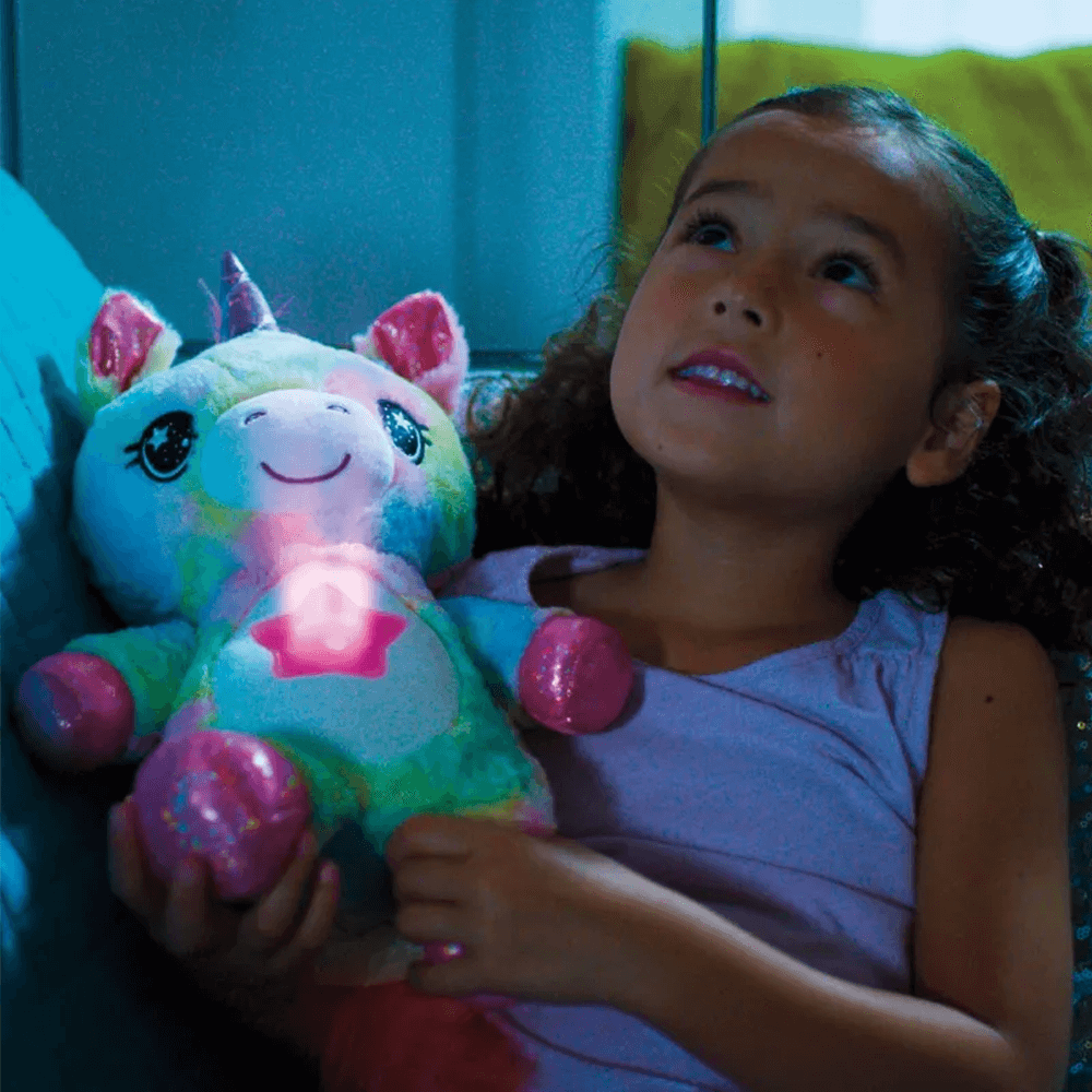 stuffed animal night light for kids: cuddle nighttime companion