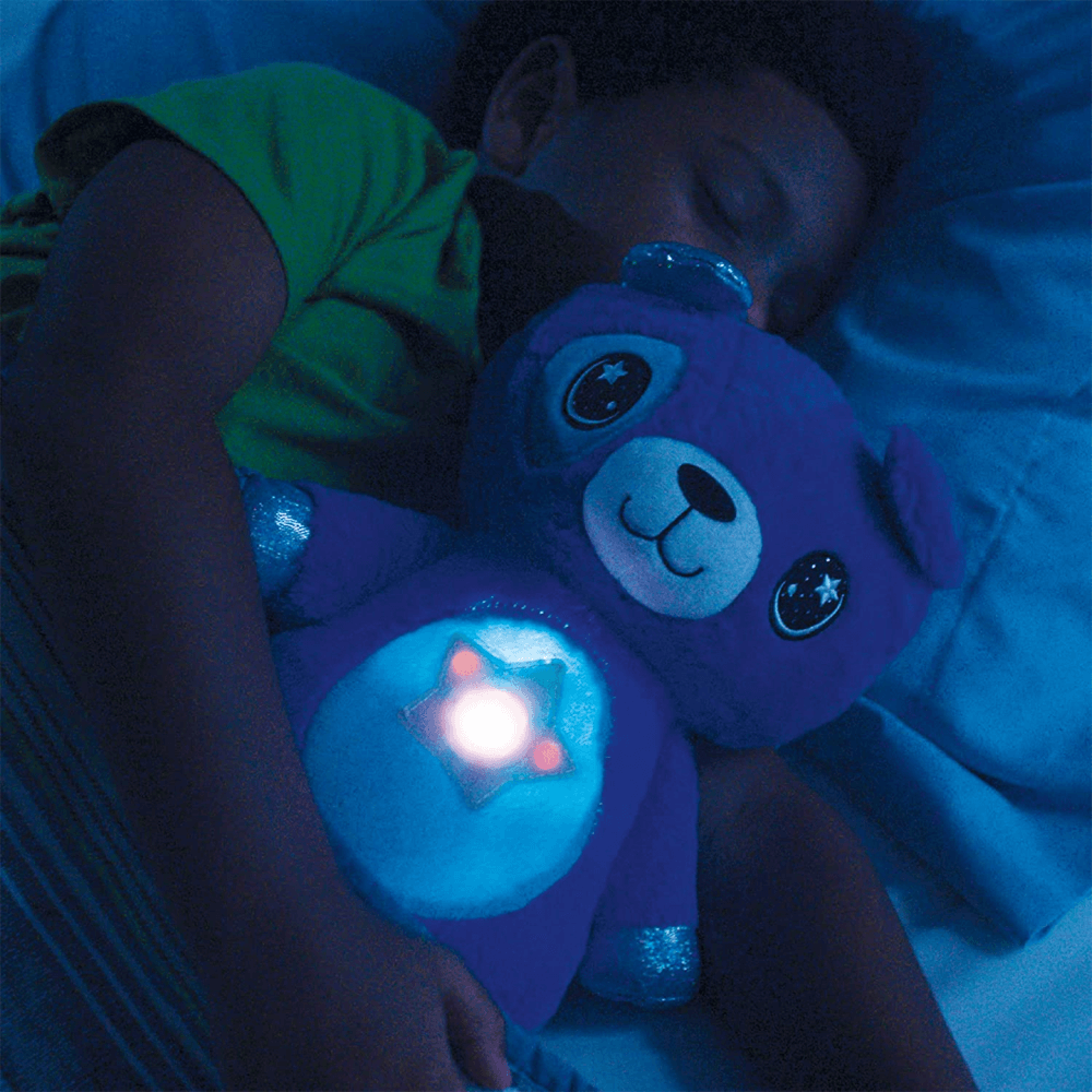 Stuffed Animal Night Light for Kids Pink Purple 2