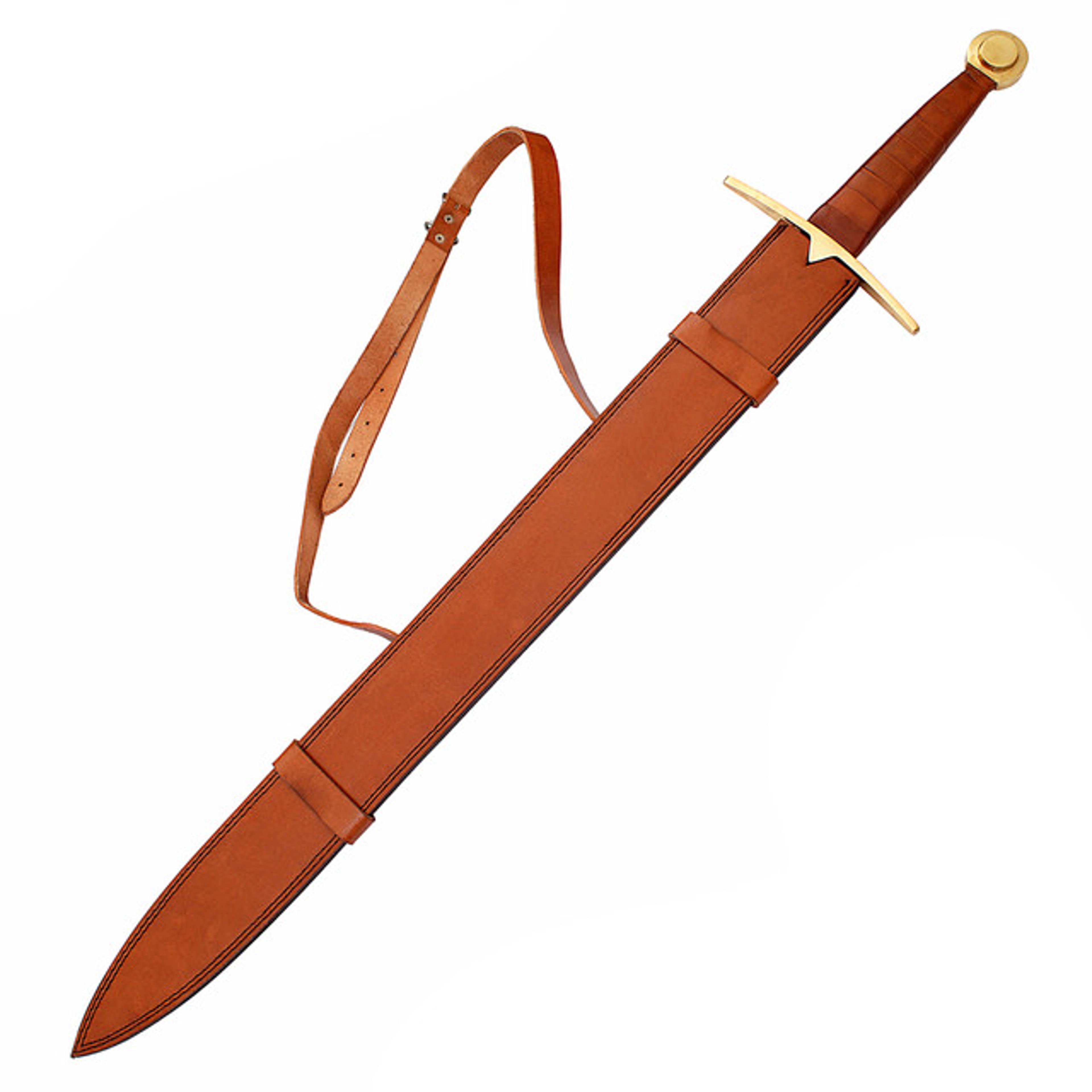 full tang wolfskin raider handmade damascus steel viking sword