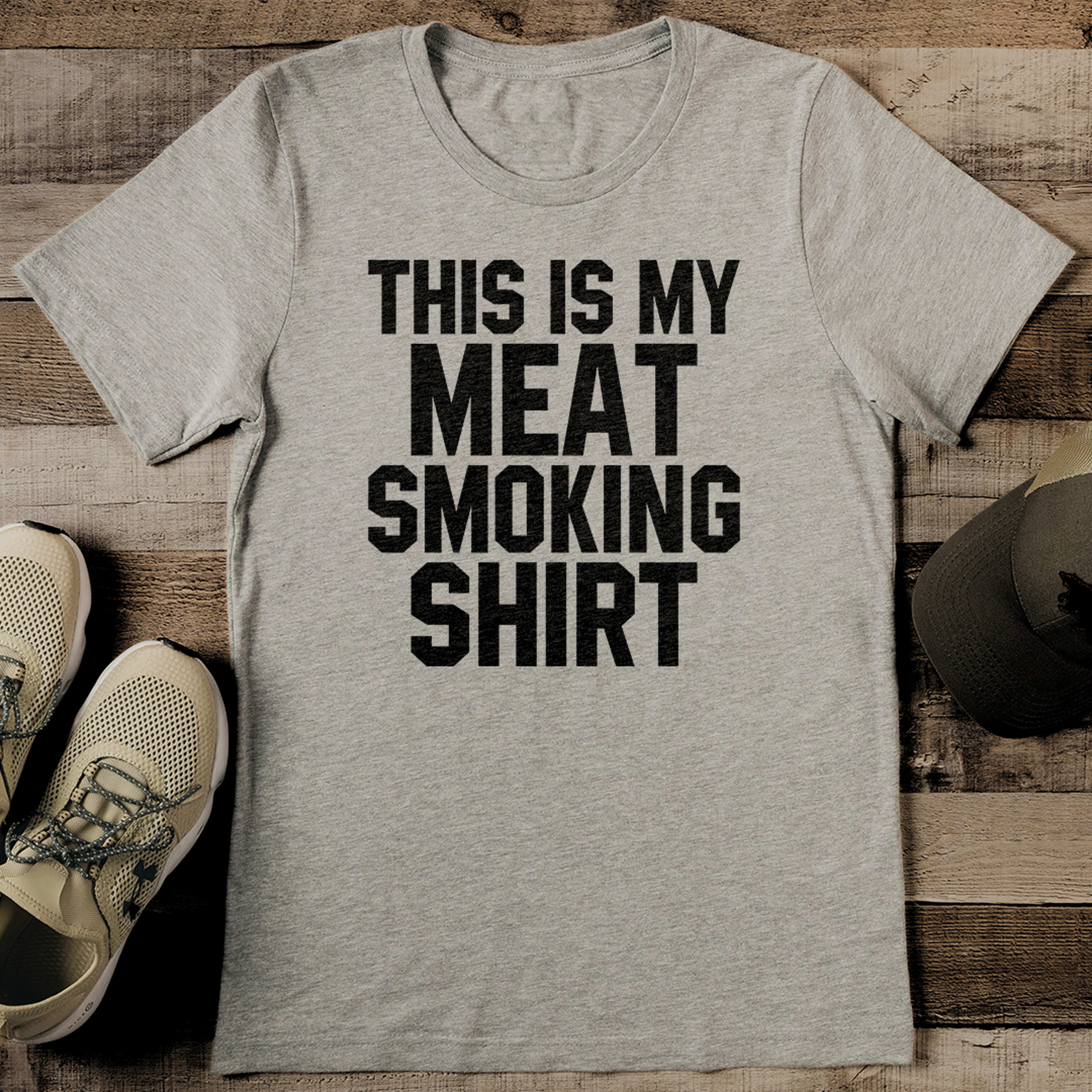 this is my meat smoking shirt tee