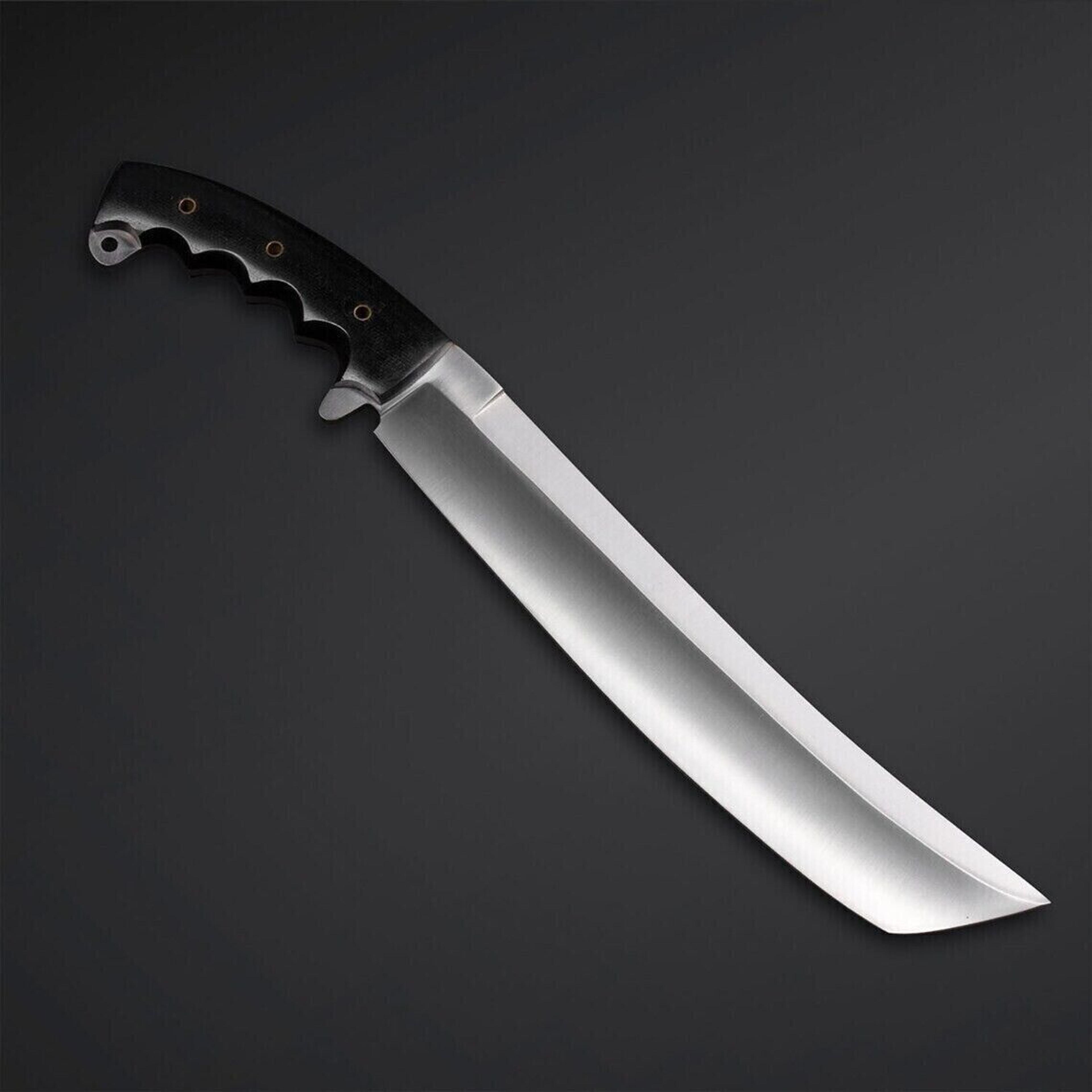 custom chopper knife high carbon steel tactical fixed survivor machete w/sheath