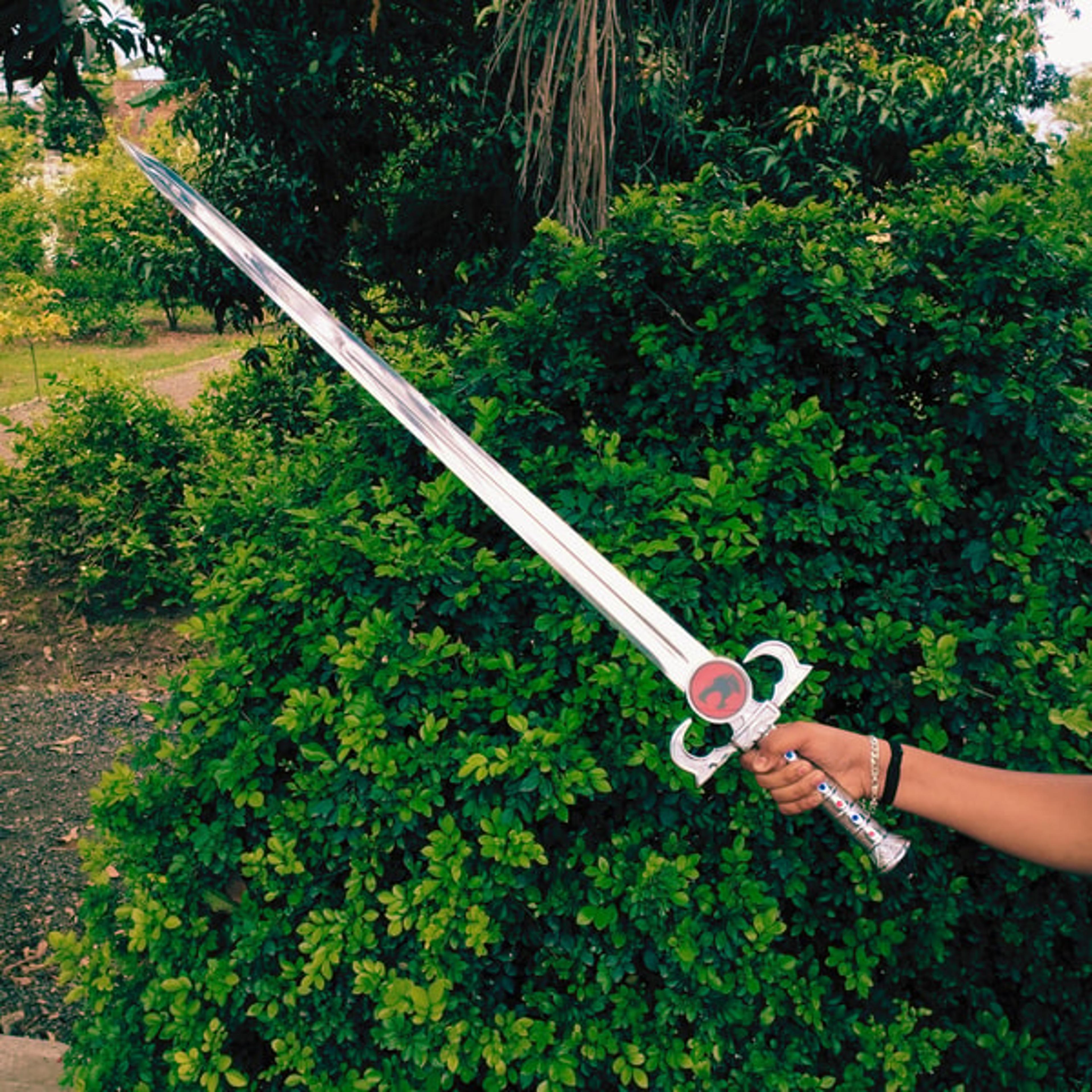 a legendary christmas gift: thundercats sword of omens lion replica-gift for him - blademaster hunter knife