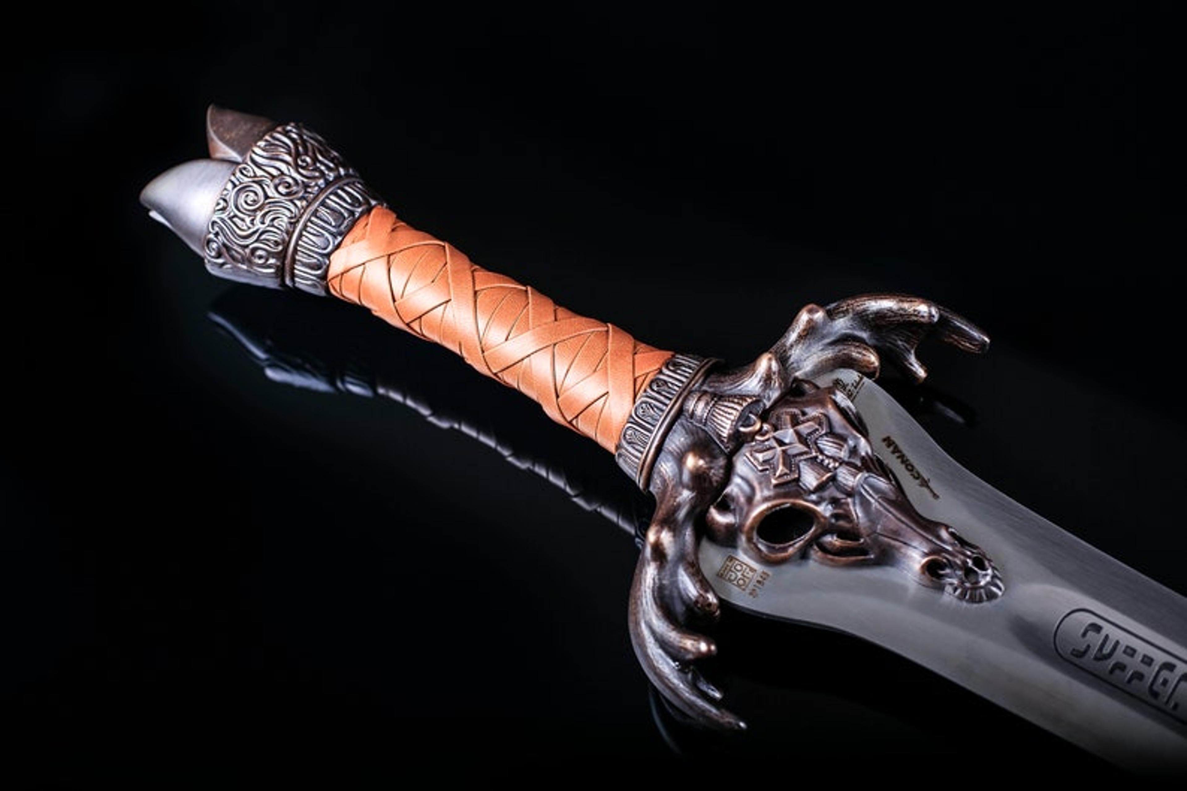 conan the barbarian father s sword – bronze movie replica